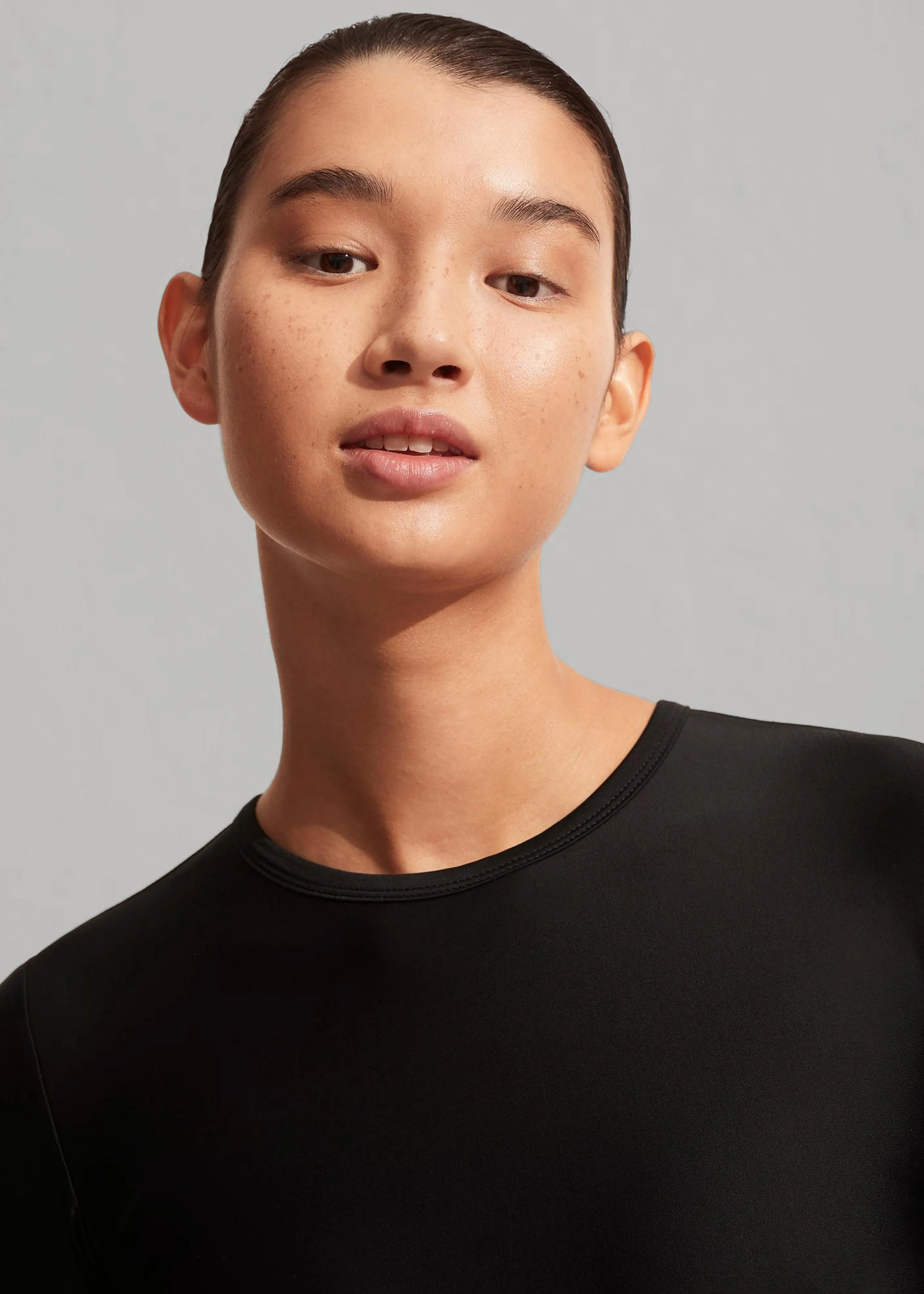 Matteau Long Sleeve Sun Tee - Black sold by Frankie Shop product image thumbnail 3