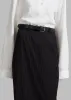 Becca Pencil Skirt - Black Pinstripe sold by Frankie Shop