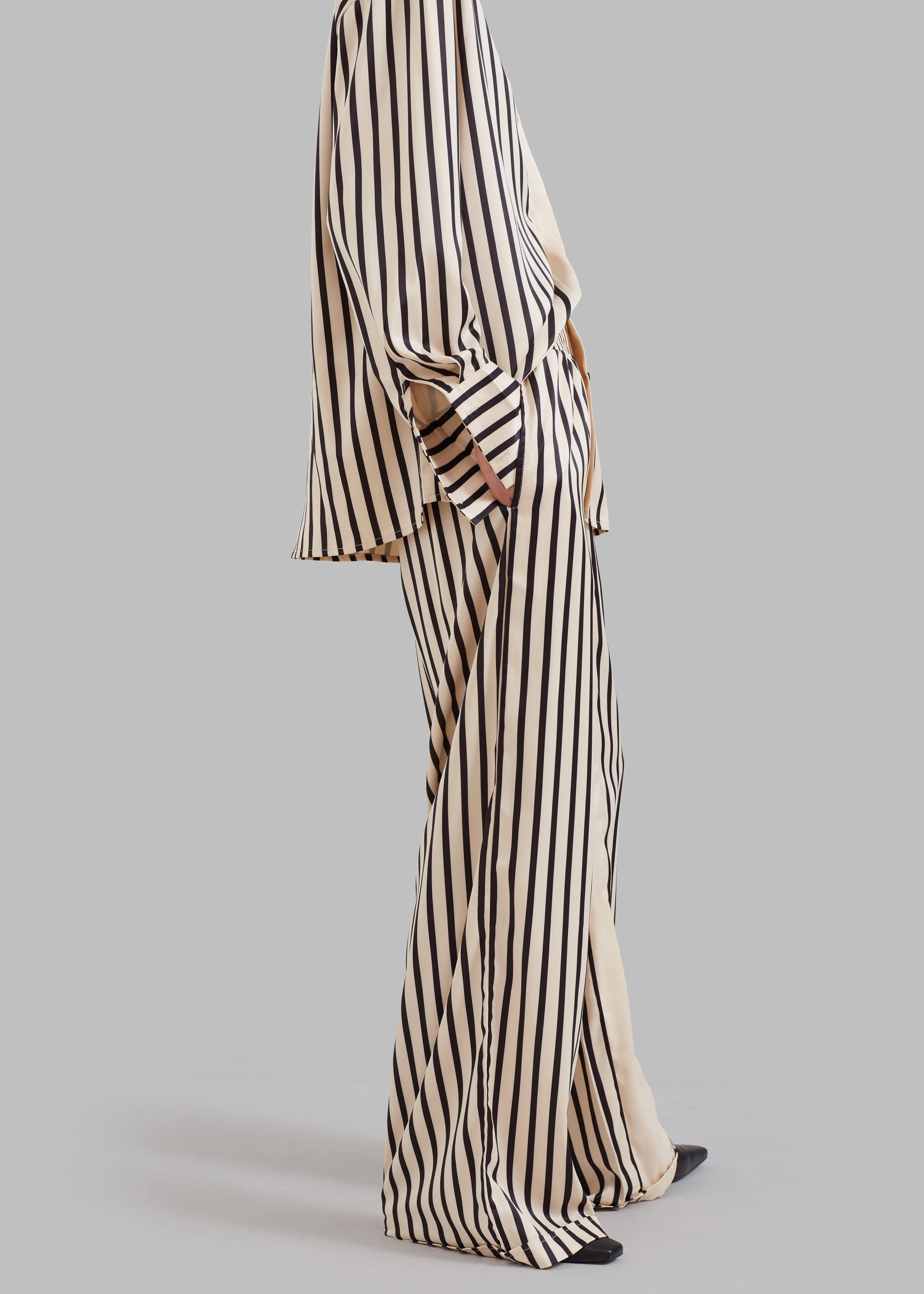 Solaqua The Resort Pants - Black/Off White sold by Frankie Shop product image thumbnail 2