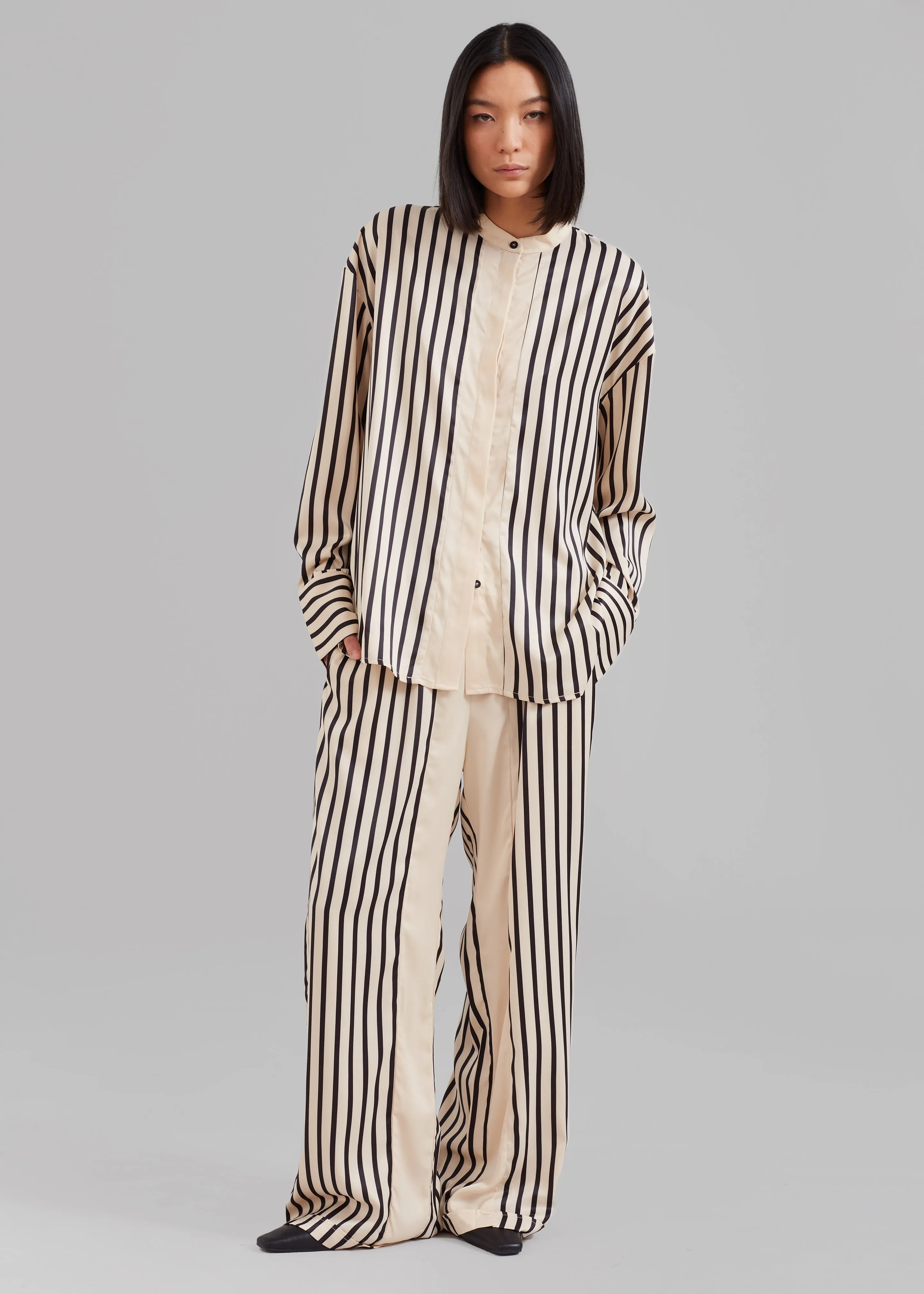 Solaqua The Resort Pants - Black/Off White sold by Frankie Shop