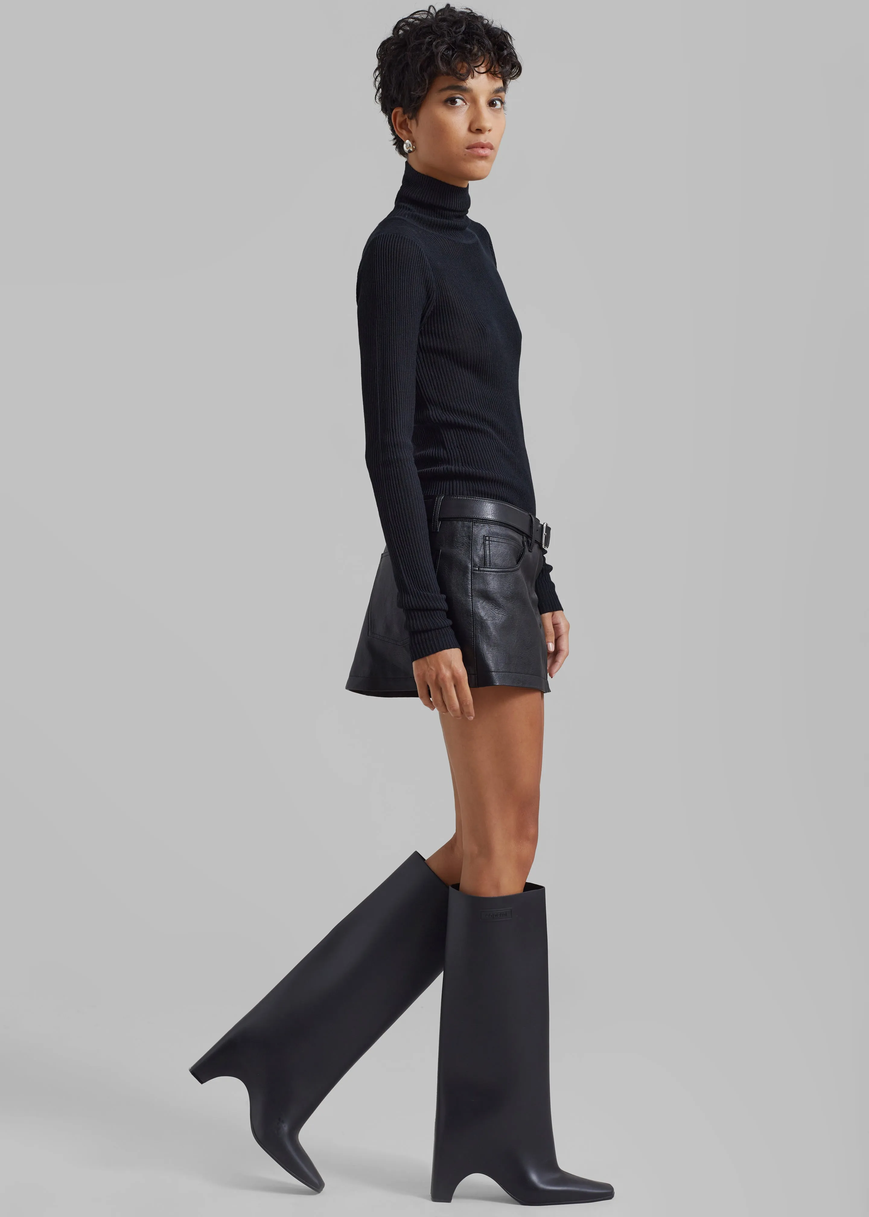 Nova Micro Skirt - Black sold by Frankie Shop product image thumbnail 2