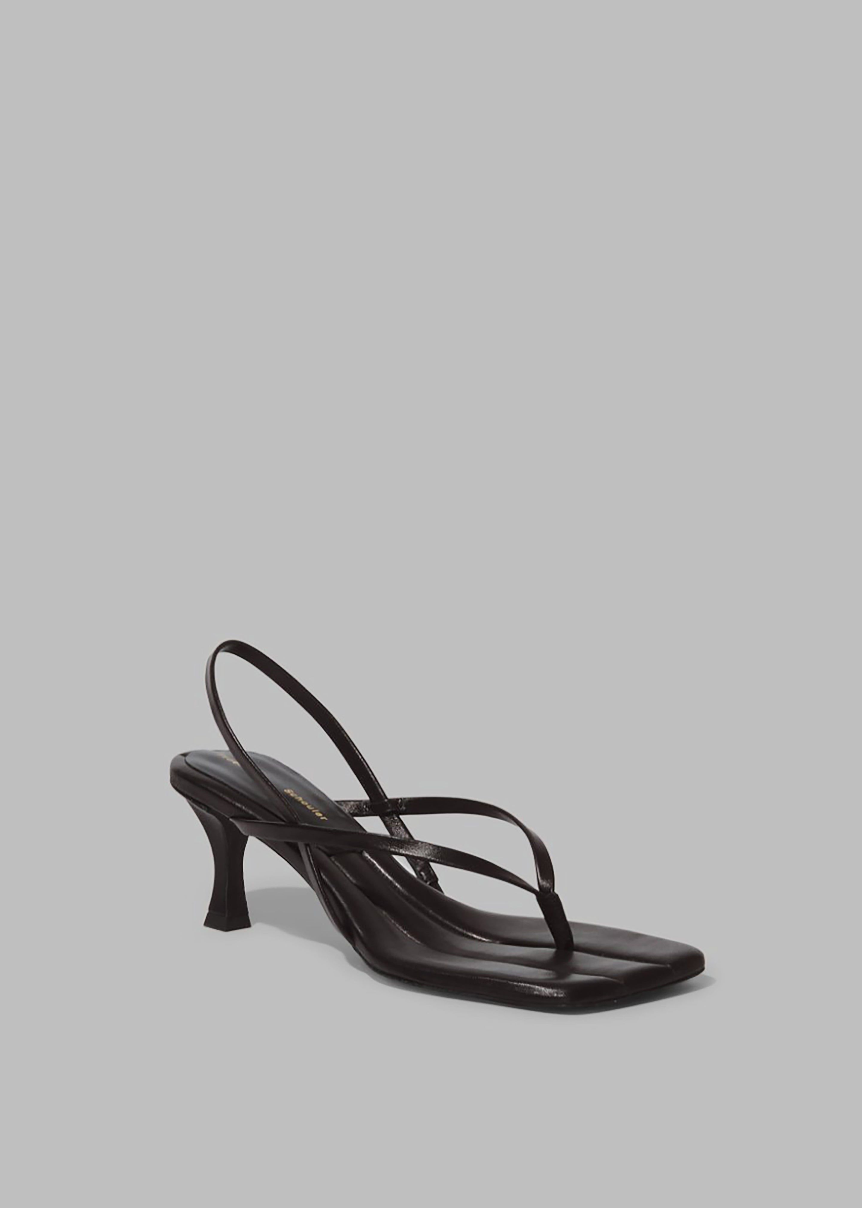 Proenza Schouler Square Thong Sandals - Black sold by Frankie Shop product image thumbnail 4