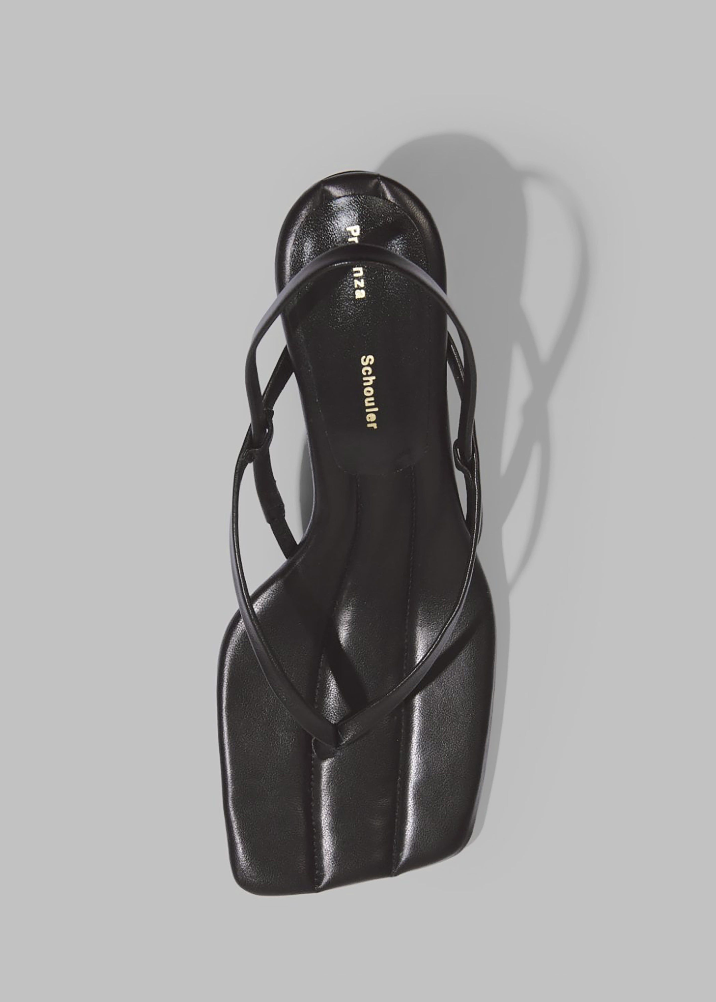 Proenza Schouler Square Thong Sandals - Black sold by Frankie Shop product image thumbnail 2