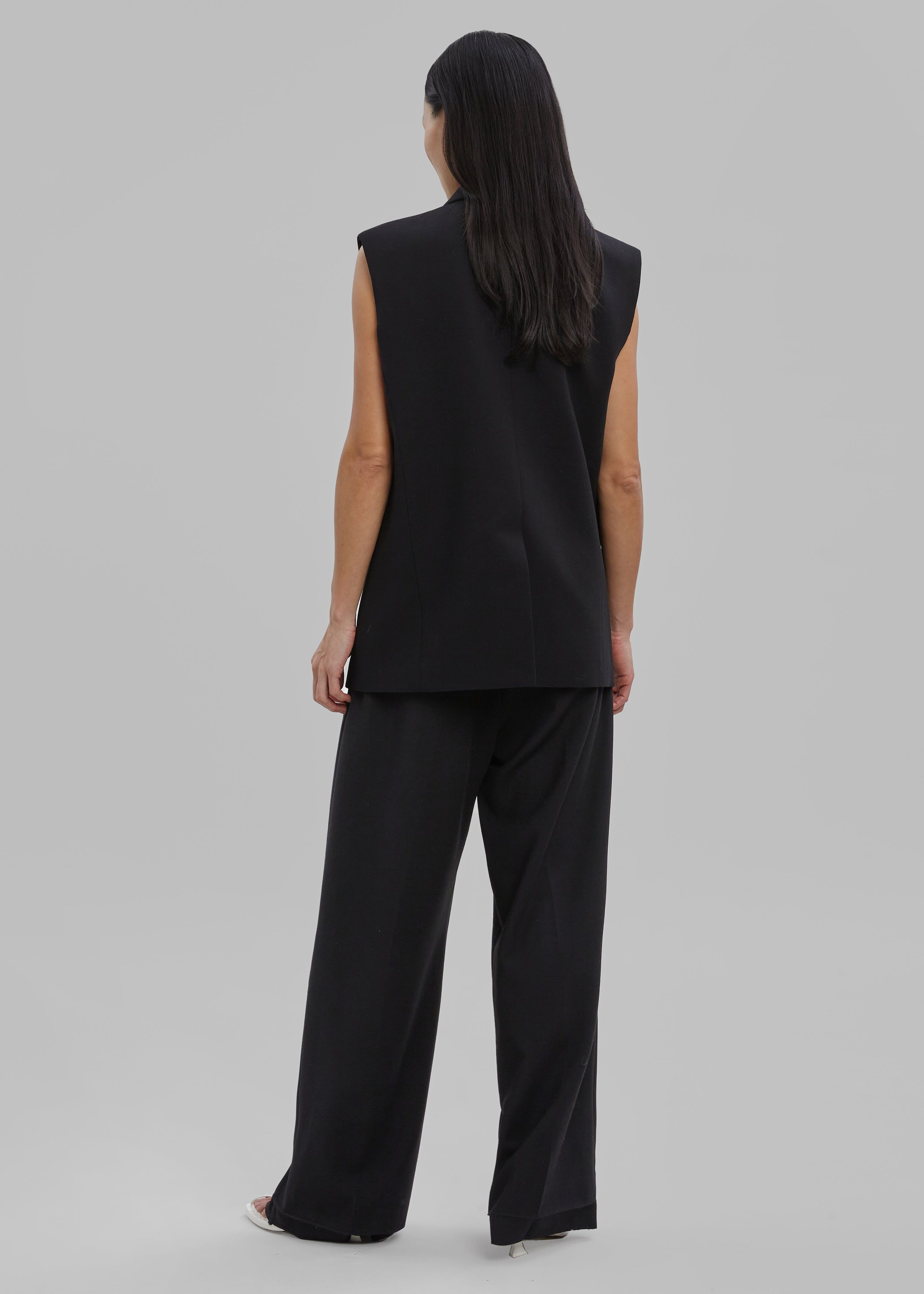 Luxor Double Breasted Vest - Black sold by Frankie Shop product image thumbnail 14