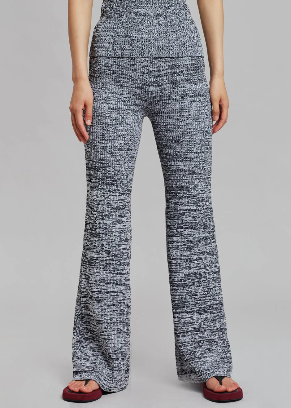 REMAIN Solaima Knit Pants - Black Comb sold by Frankie Shop product image thumbnail 4