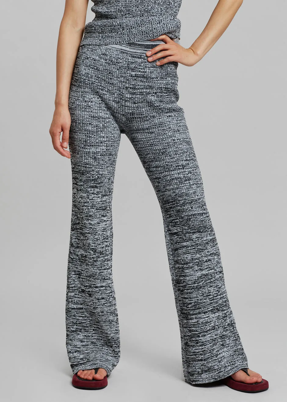 REMAIN Solaima Knit Pants - Black Comb sold by Frankie Shop product image thumbnail 3