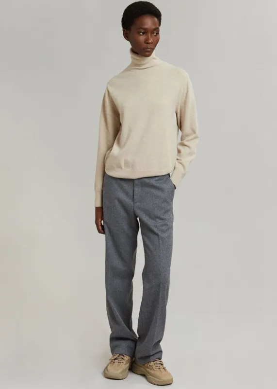 Walker Twill Trousers - Storm Grey sold by Frankie Shop