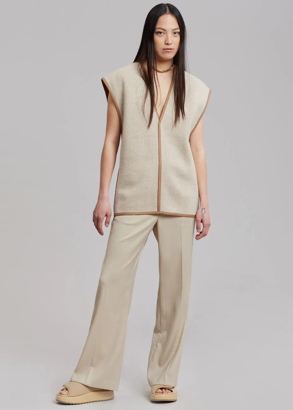 By Malene Birger Stephanie Vest - Bamboo sold by Frankie Shop product image thumbnail 3