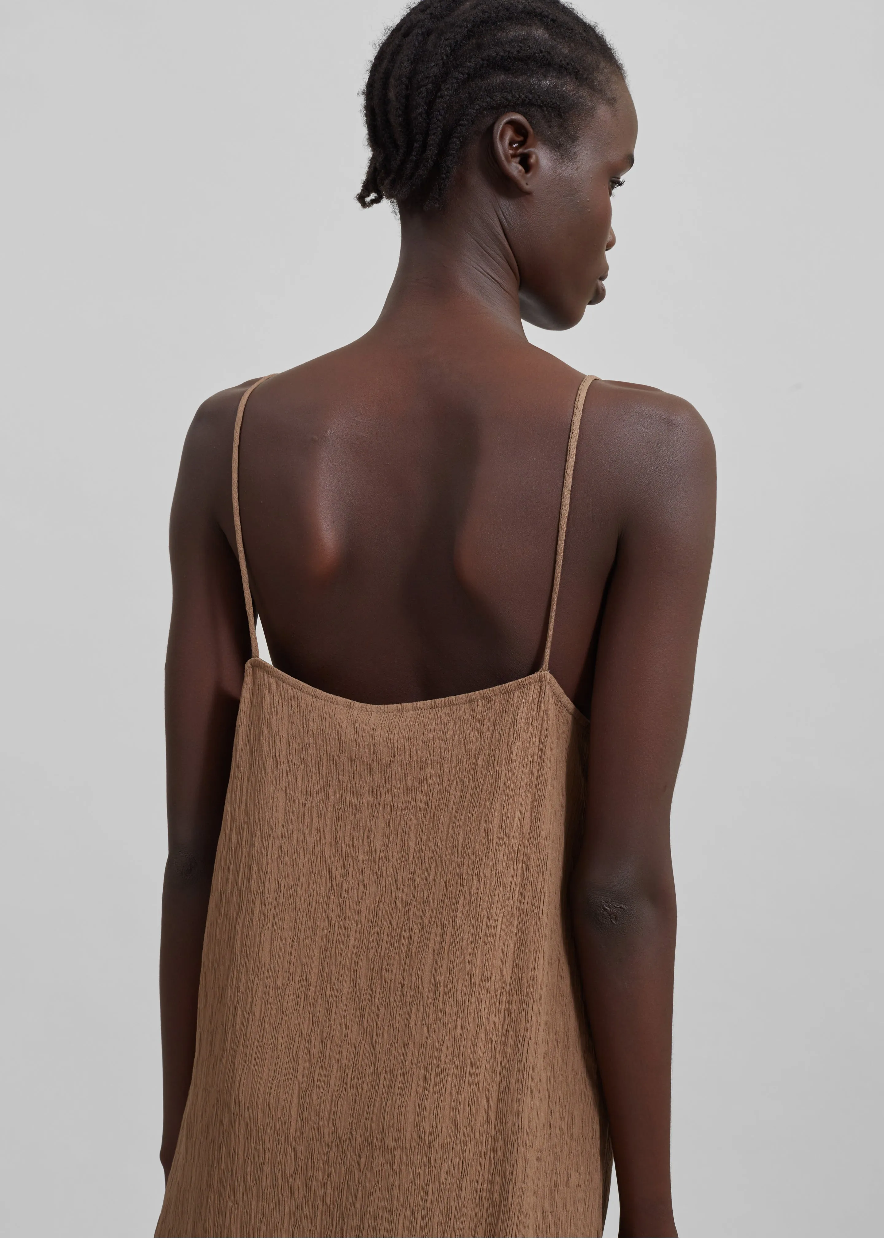 By Malene Birger Almeena Dress - Shitake sold by Frankie Shop product image thumbnail 2