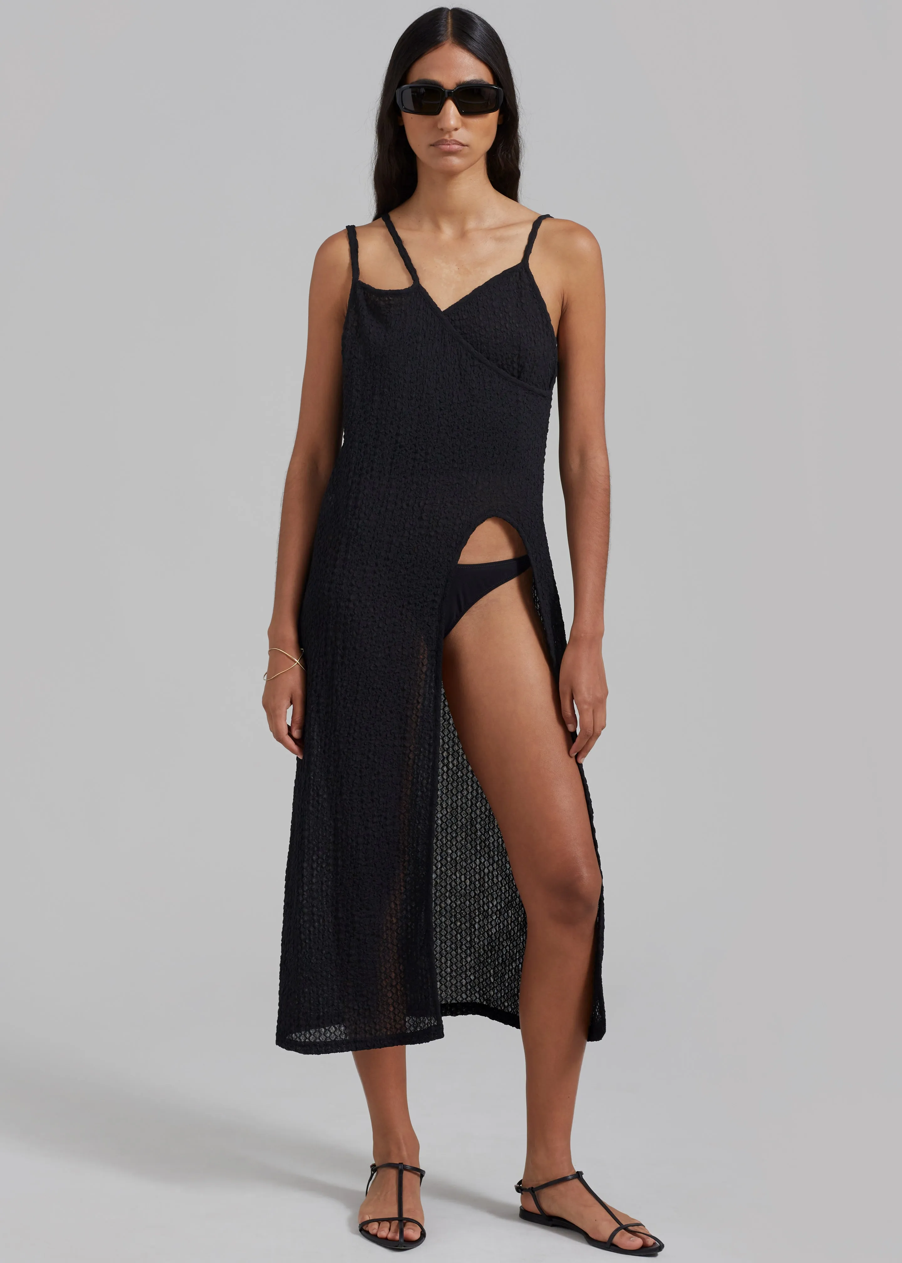 Cali Crochet Dress - Black sold by Frankie Shop product image thumbnail 2