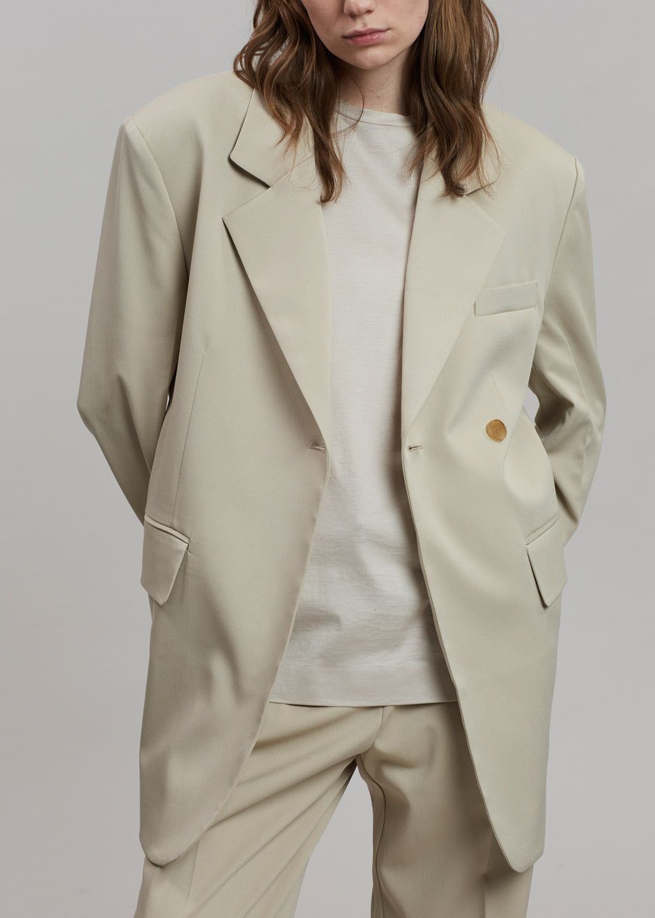 Zennin Blazer - Sand sold by Frankie Shop product image thumbnail 4