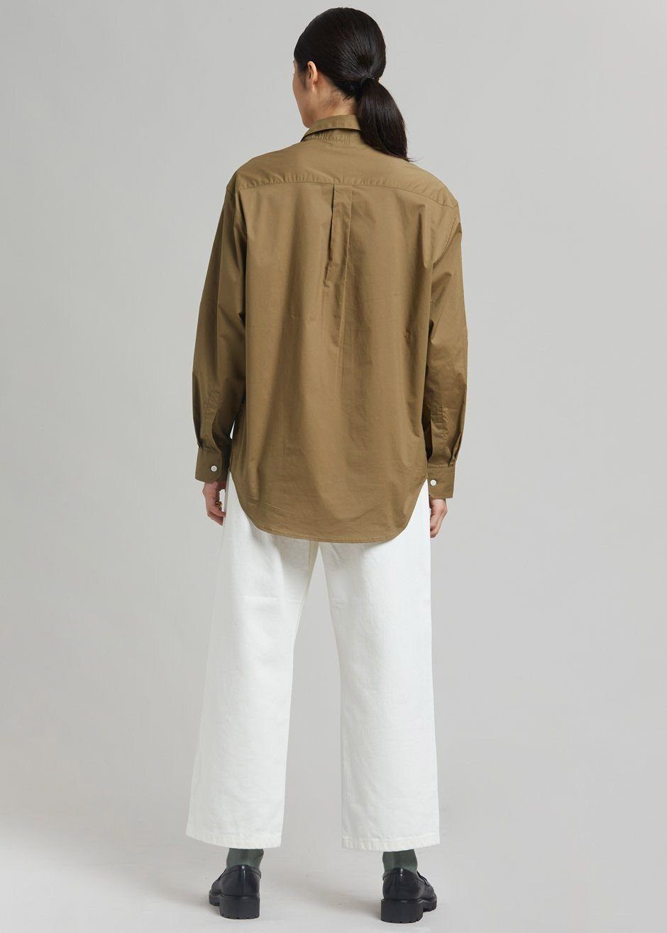 Everyday Shirt - Khaki sold by Frankie Shop product image thumbnail 6