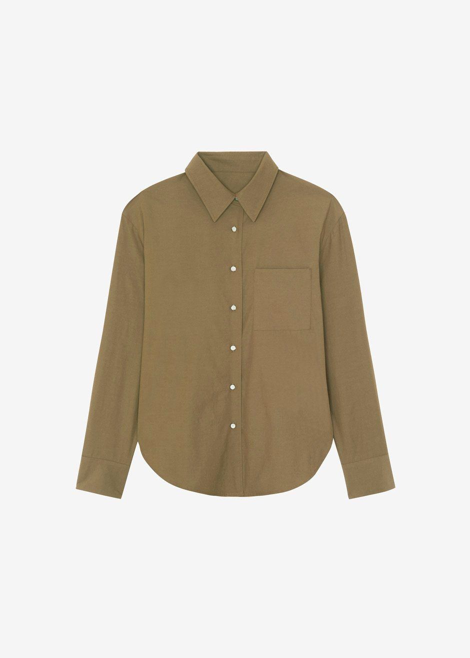 Everyday Shirt - Khaki sold by Frankie Shop product image thumbnail 7