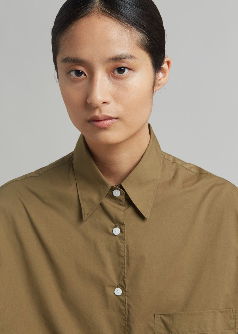 Everyday Shirt - Khaki sold by Frankie Shop product image thumbnail 4