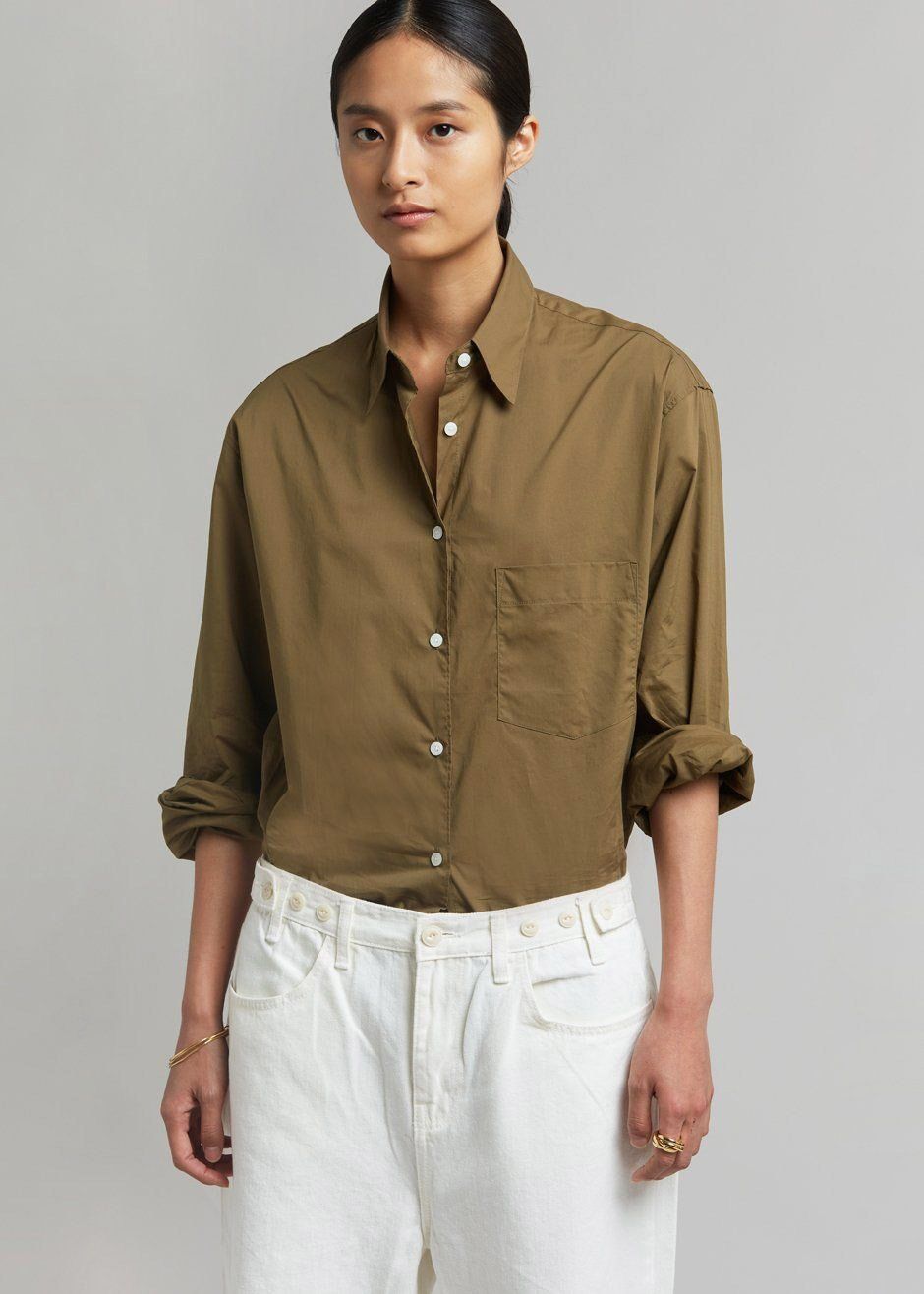 Everyday Shirt - Khaki sold by Frankie Shop product image thumbnail 2