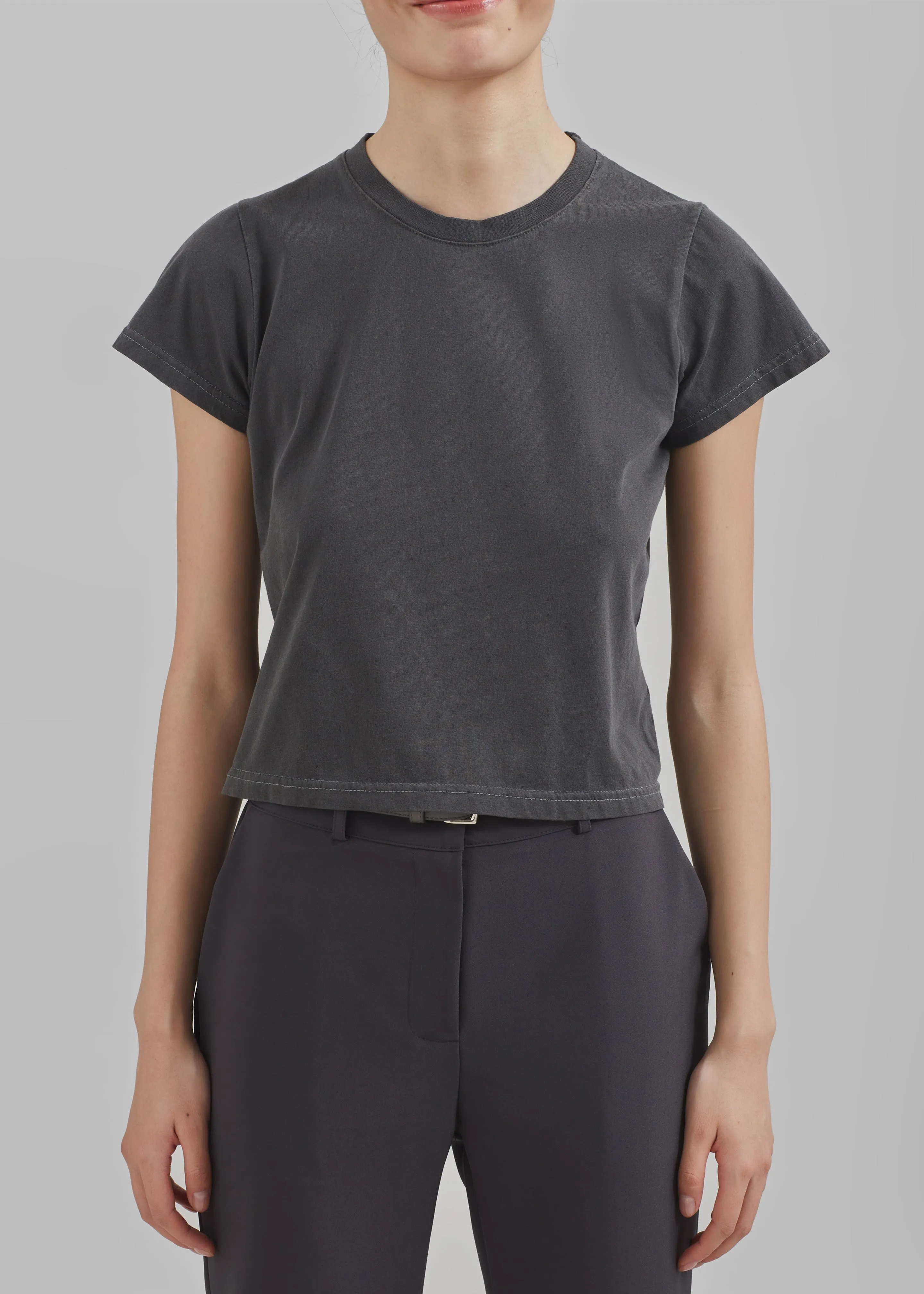 Dollie Tee - Charcoal sold by Frankie Shop product image thumbnail 4