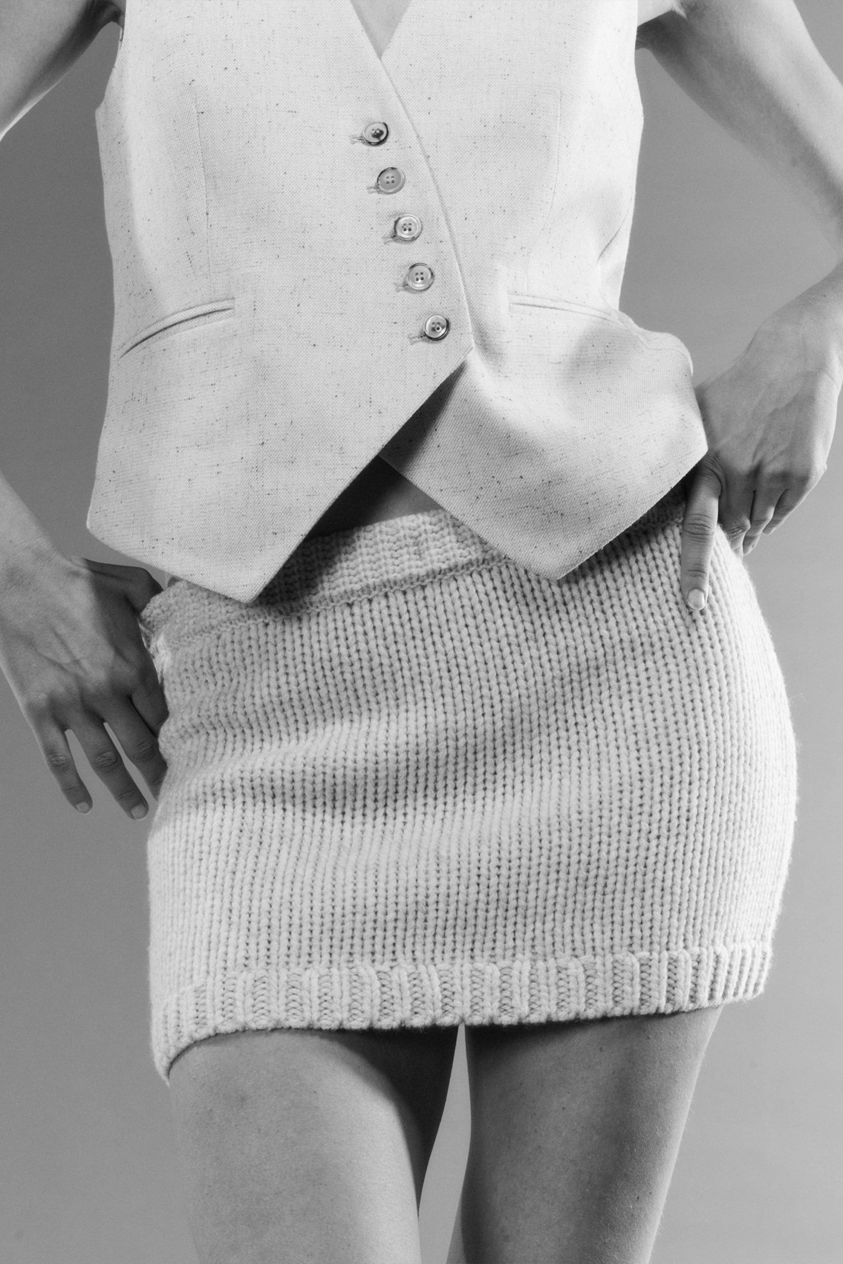 The Garment Canada Mini Skirt - Oatmeal sold by Frankie Shop product image thumbnail 7