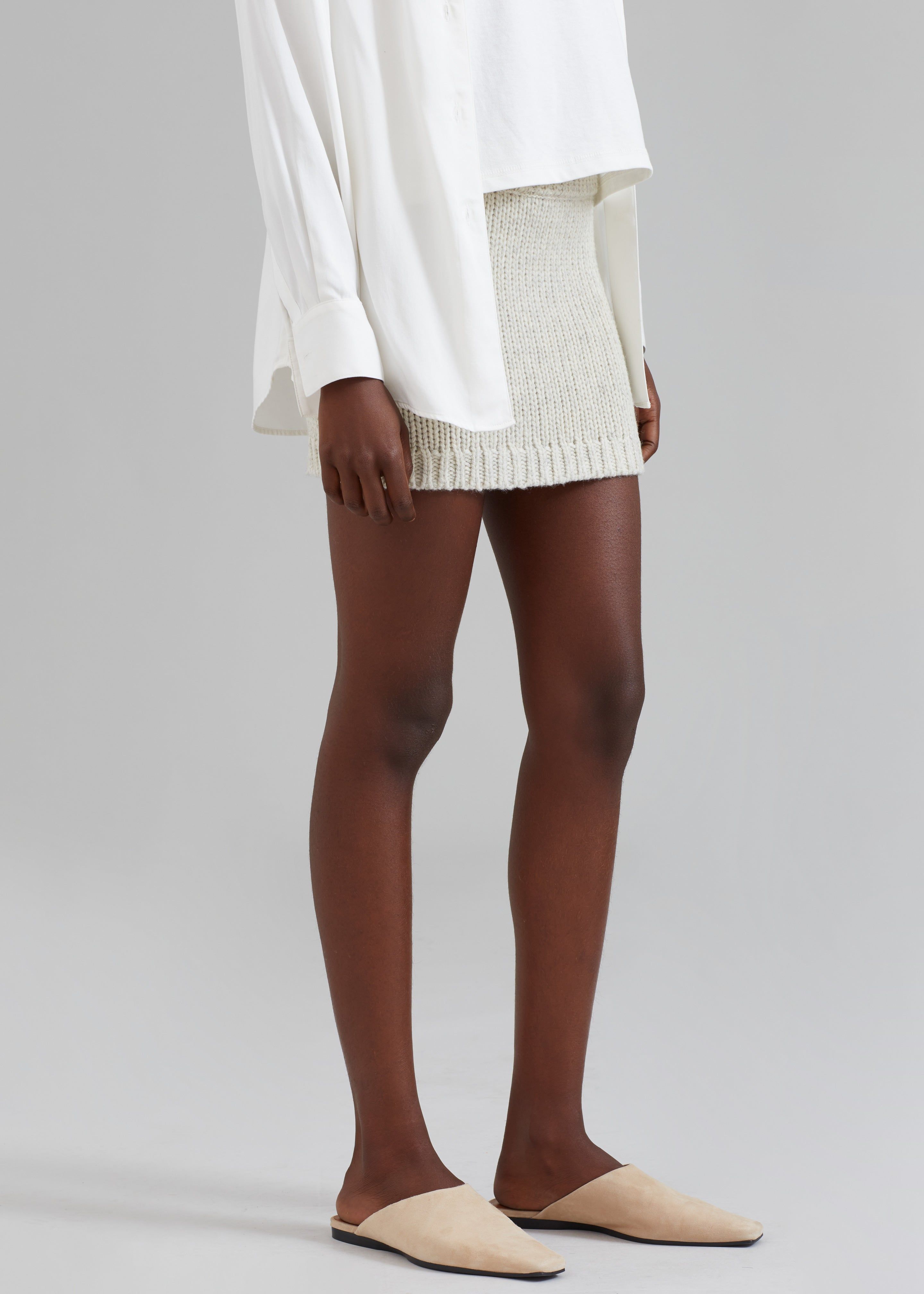 The Garment Canada Mini Skirt - Oatmeal sold by Frankie Shop product image thumbnail 2