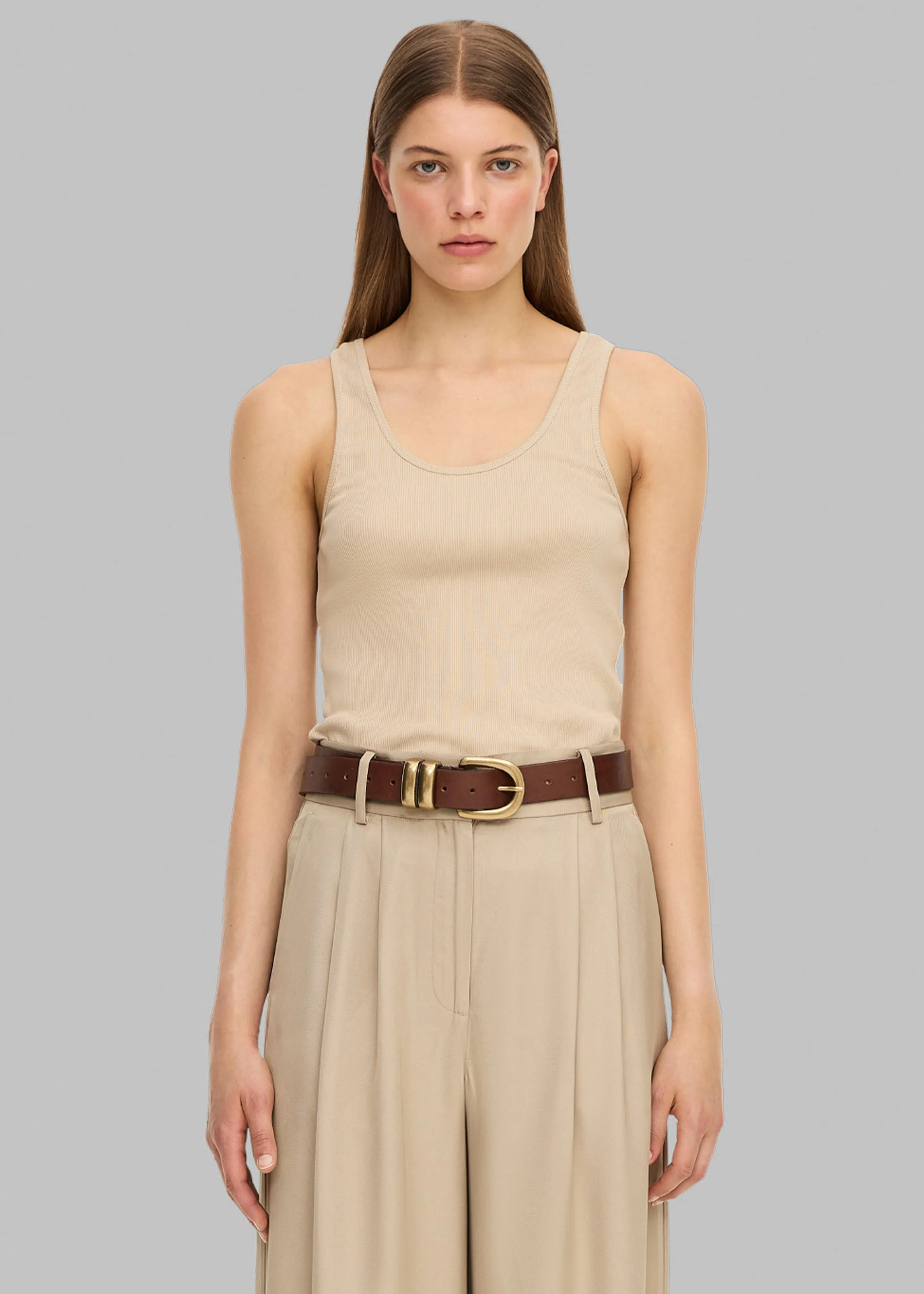By Malene Birger Anisa Tank Top - Tehina sold by Frankie Shop