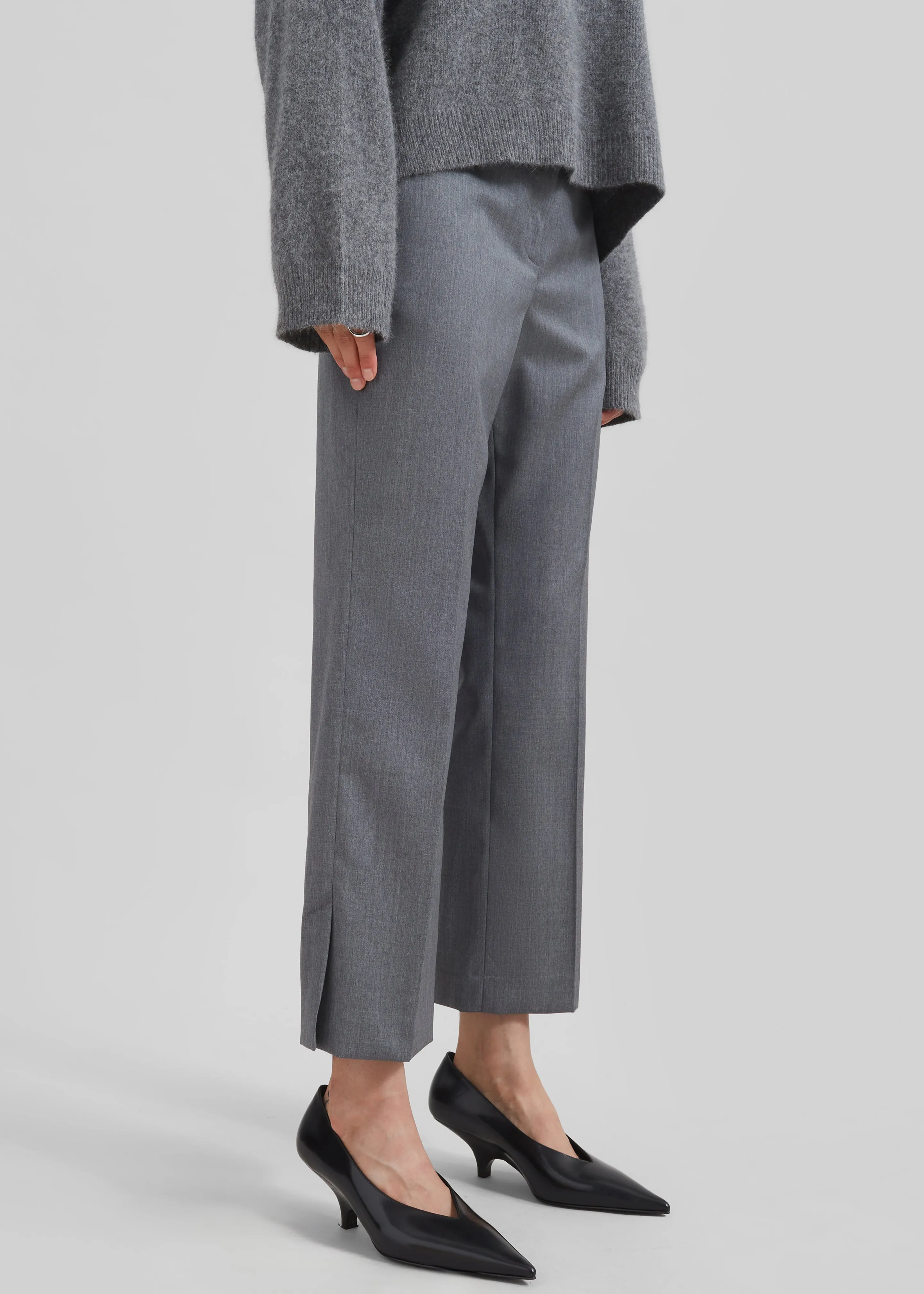 Loulou Studio Dorkas Pants - Grey sold by Frankie Shop product image thumbnail 2