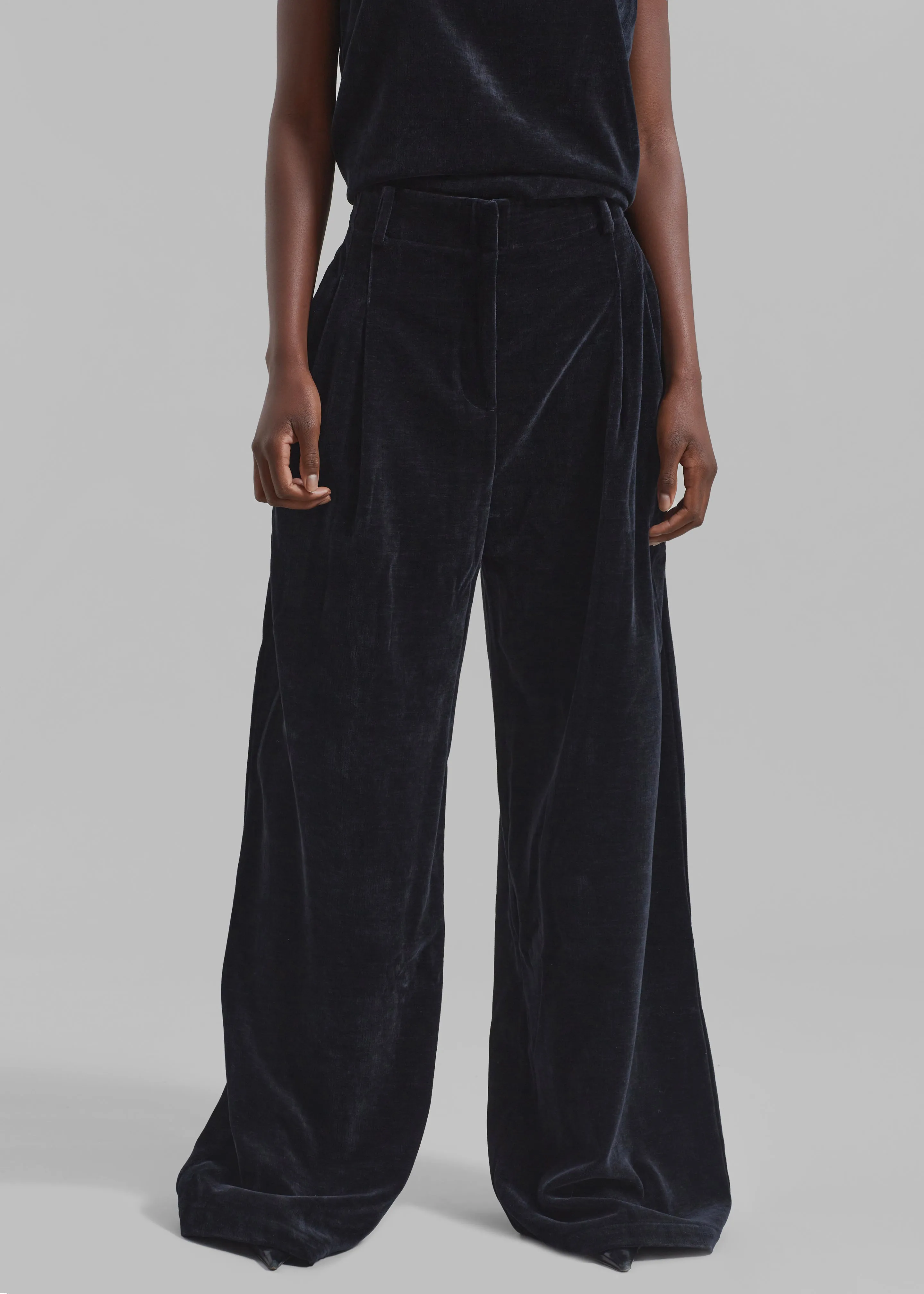 Proenza Schouler White Label Aria Pants - Black sold by Frankie Shop product image thumbnail 4