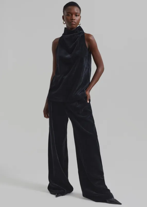 Proenza Schouler White Label Aria Pants - Black sold by Frankie Shop