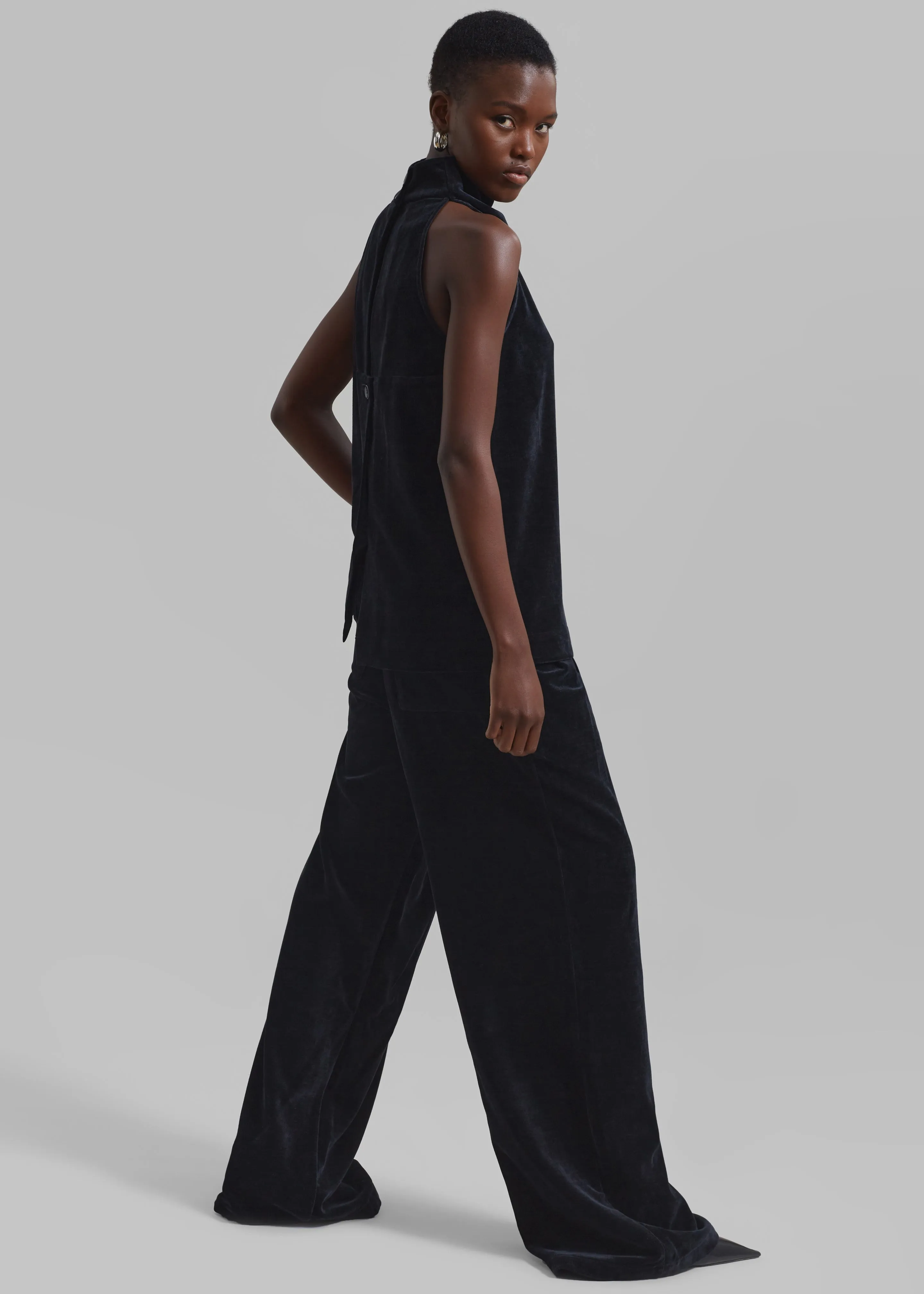 Proenza Schouler White Label Aria Pants - Black sold by Frankie Shop product image thumbnail 5