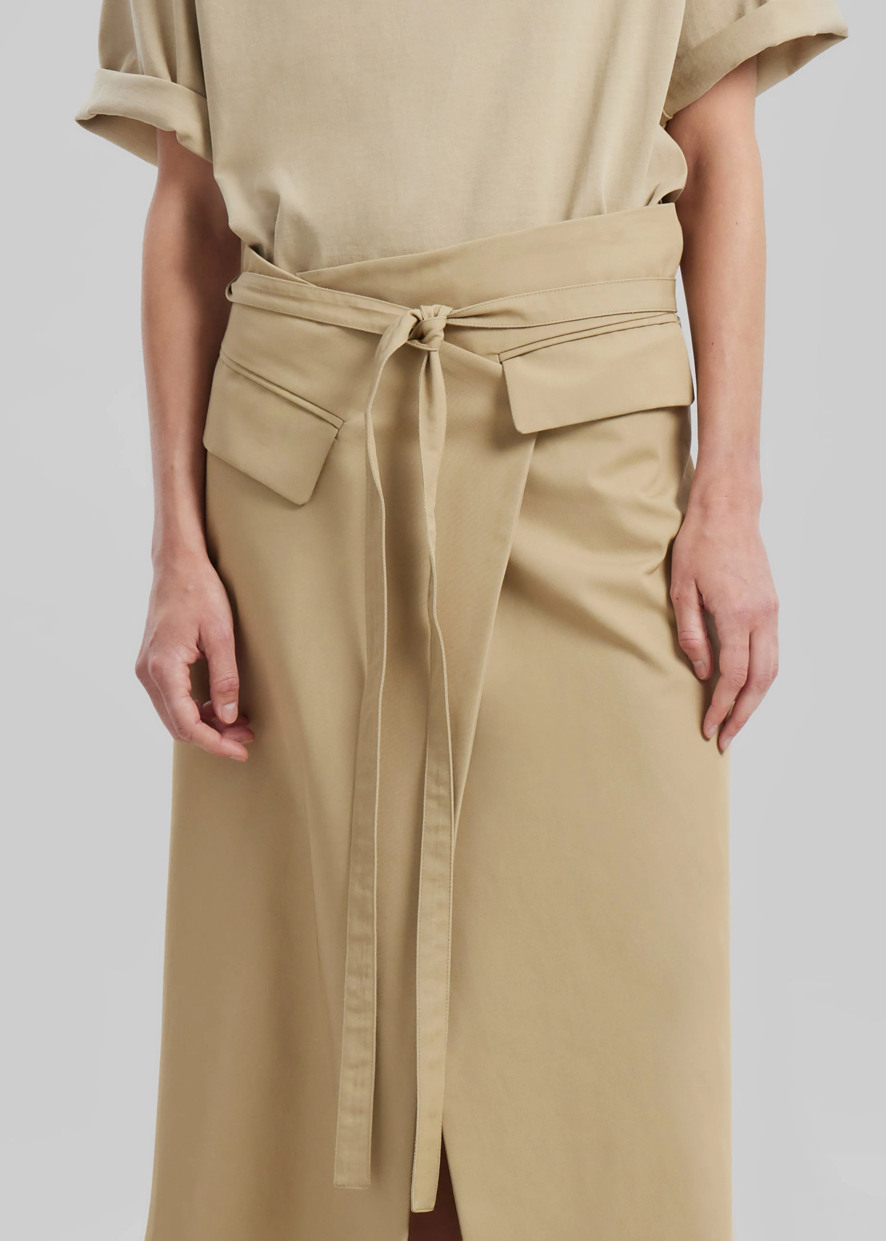 Sportmax Deserto Skirt - Beige sold by Frankie Shop product image thumbnail 3