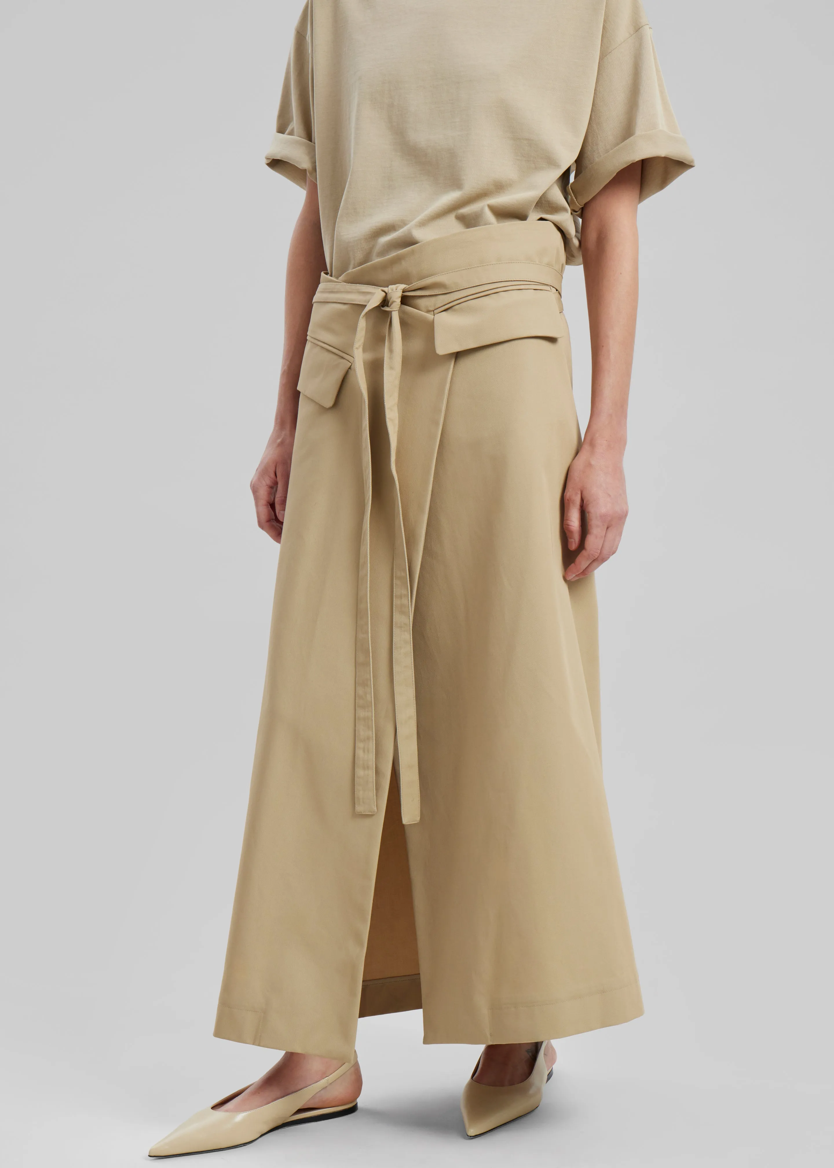 Sportmax Deserto Skirt - Beige sold by Frankie Shop product image thumbnail 2