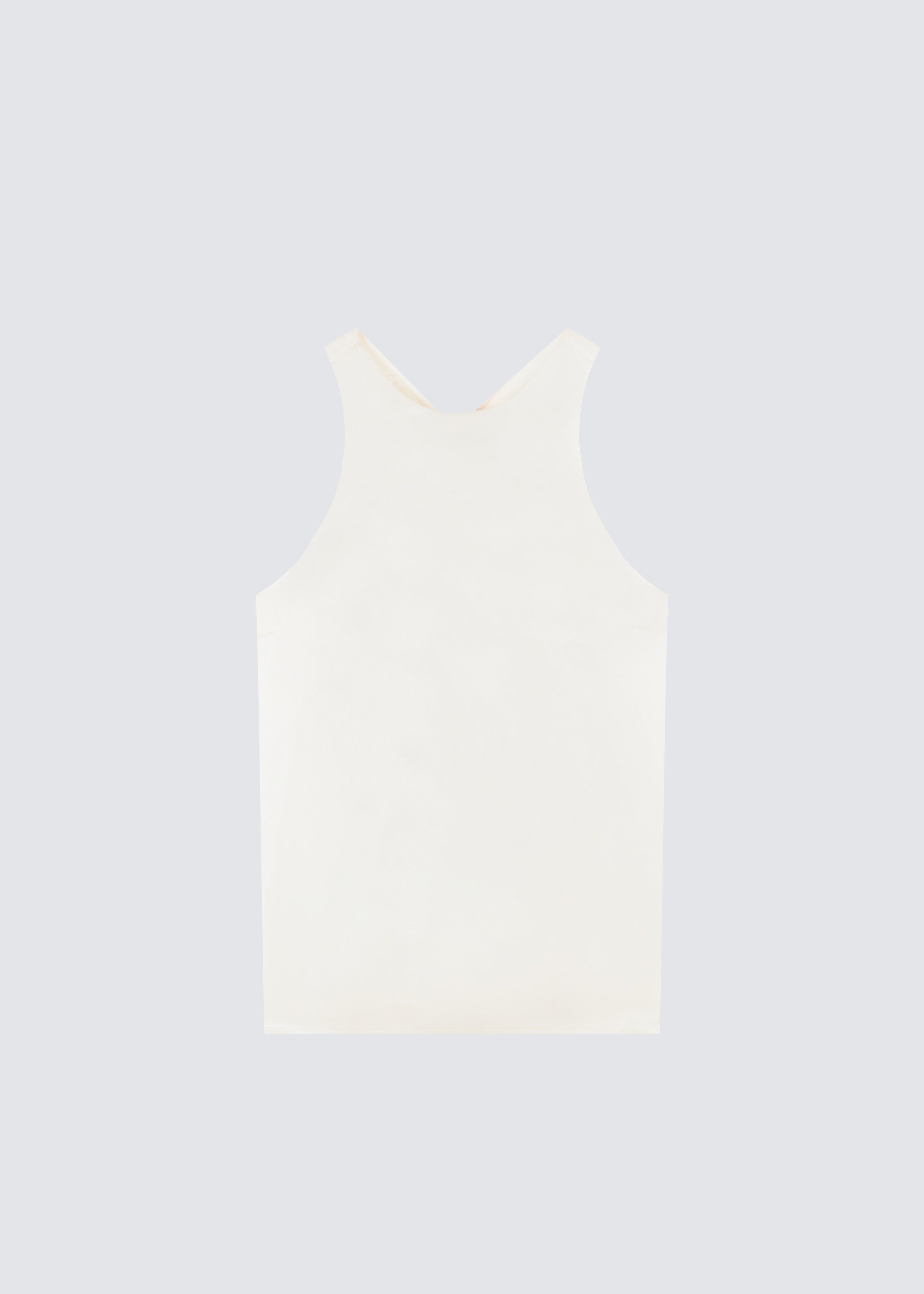Loulou Studio Estor Silk Tank Top - Ivory sold by Frankie Shop product image thumbnail 8