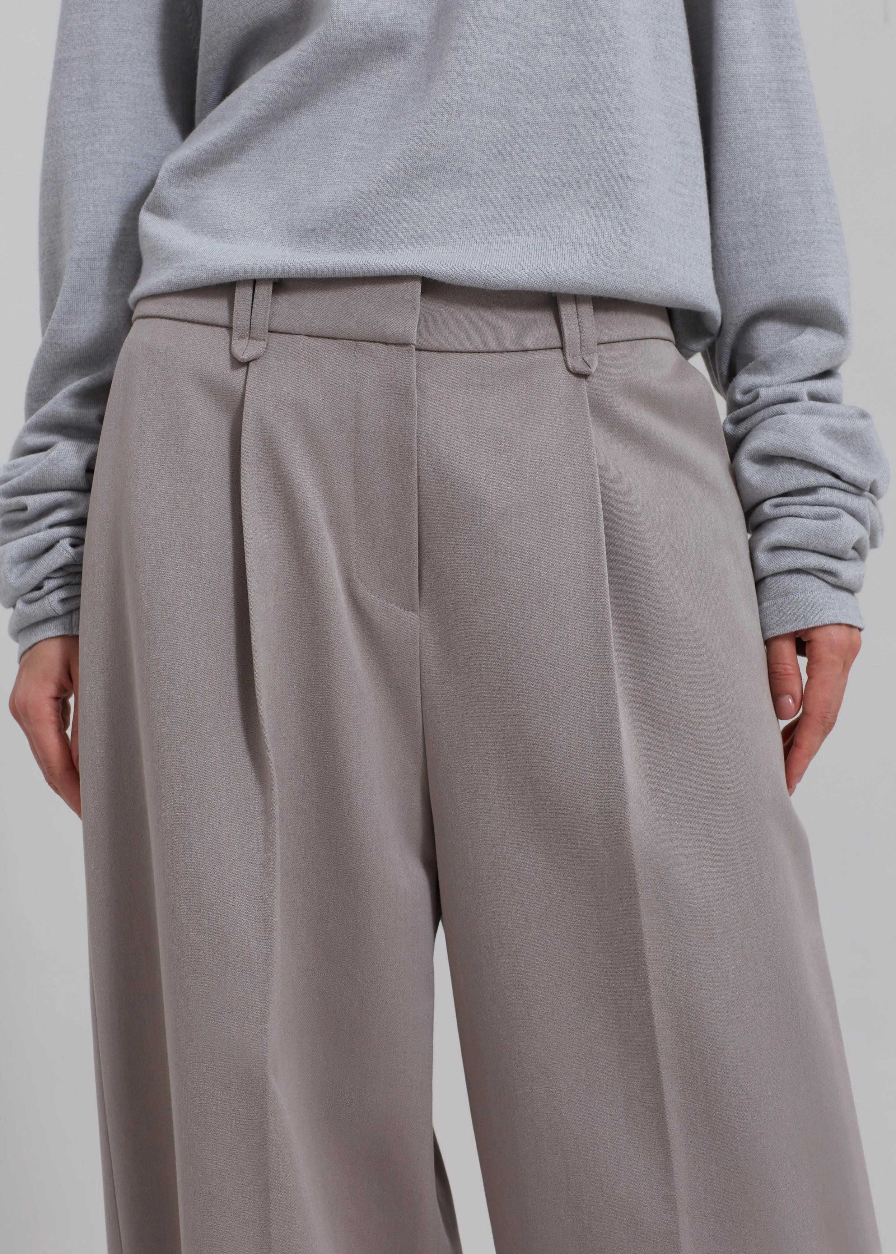 Adair Trousers - Grey sold by Frankie Shop product image thumbnail 3