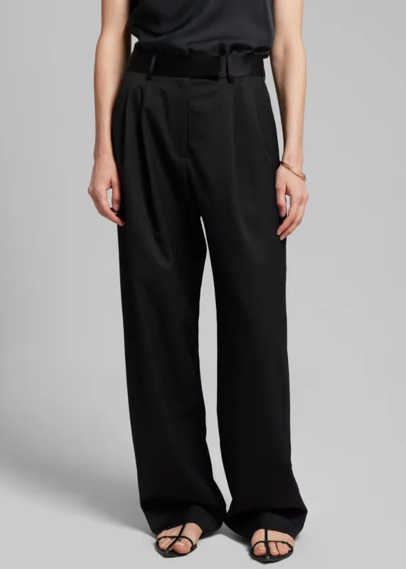 Esse Studios Tux Tailored Trousers - Black sold by Frankie Shop