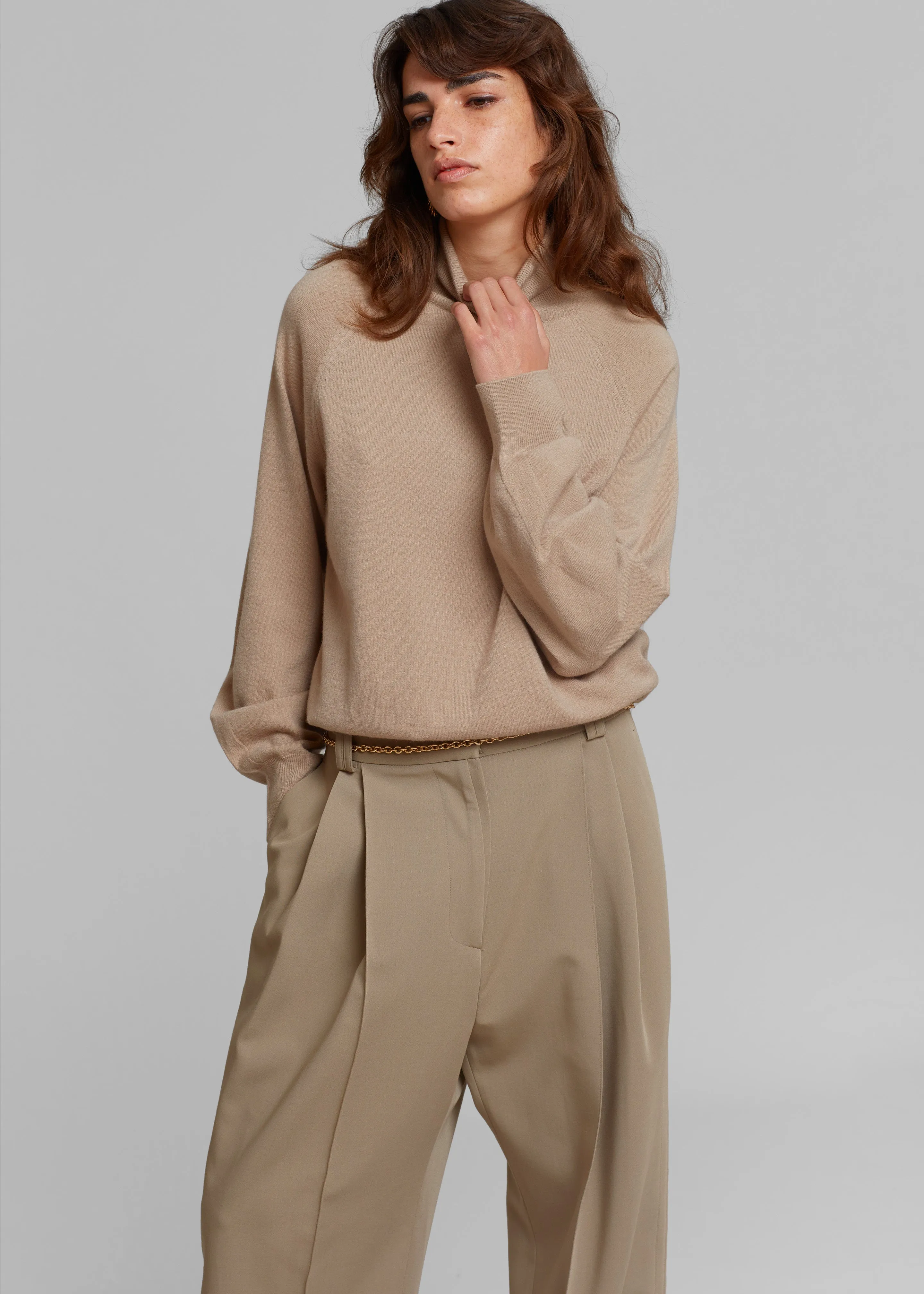Naomie String Pants - Latte sold by Frankie Shop product image thumbnail 2