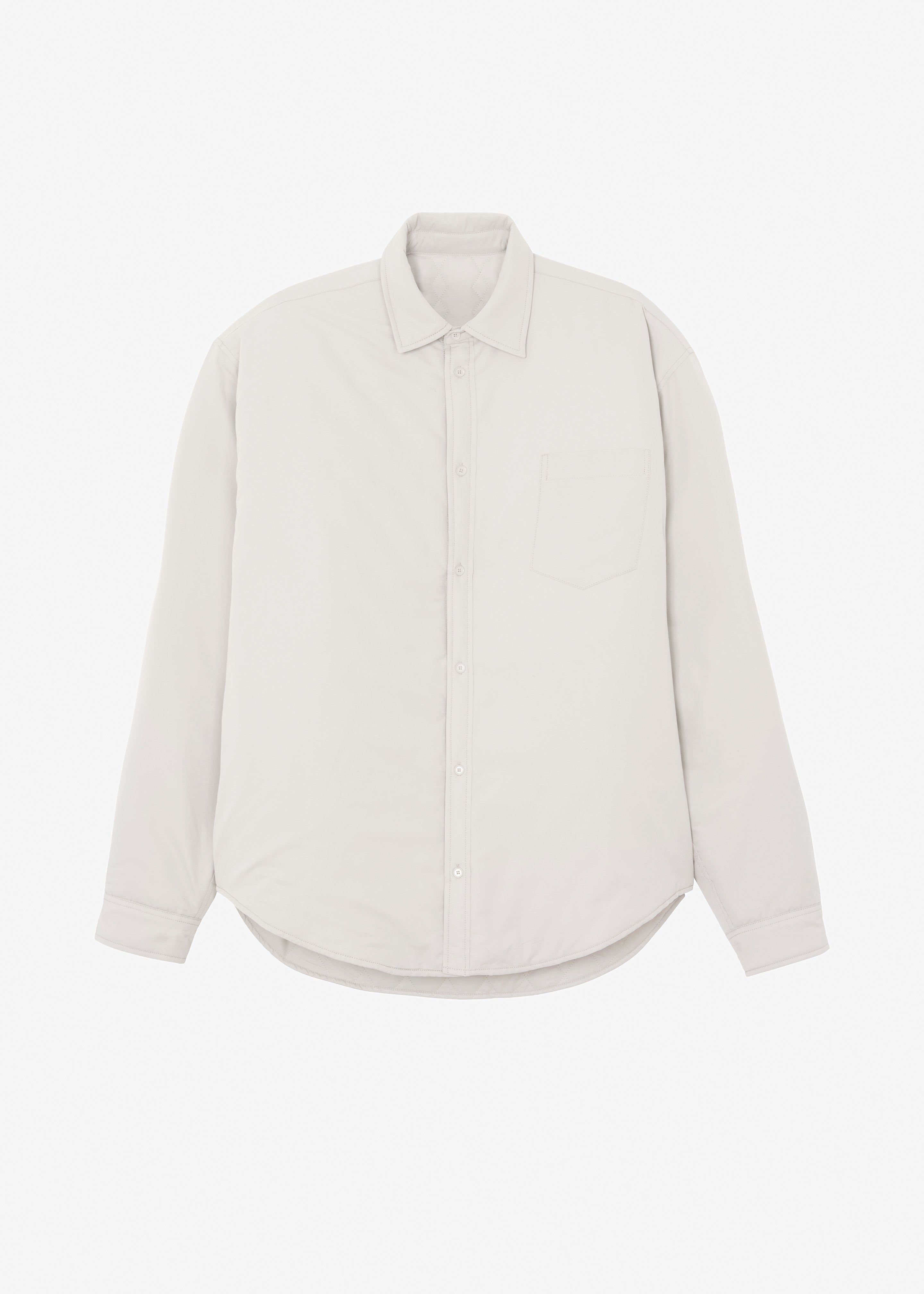 Maine Padded Shirt Jacket - Beige sold by Frankie Shop product image thumbnail 13