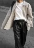 Dean Padded Shirt Jacket - Mastic sold by Frankie Shop