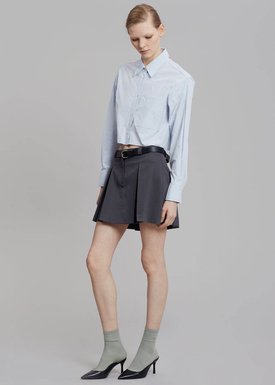 Kitou Mini Skirt - Charcoal sold by Frankie Shop product image thumbnail 8