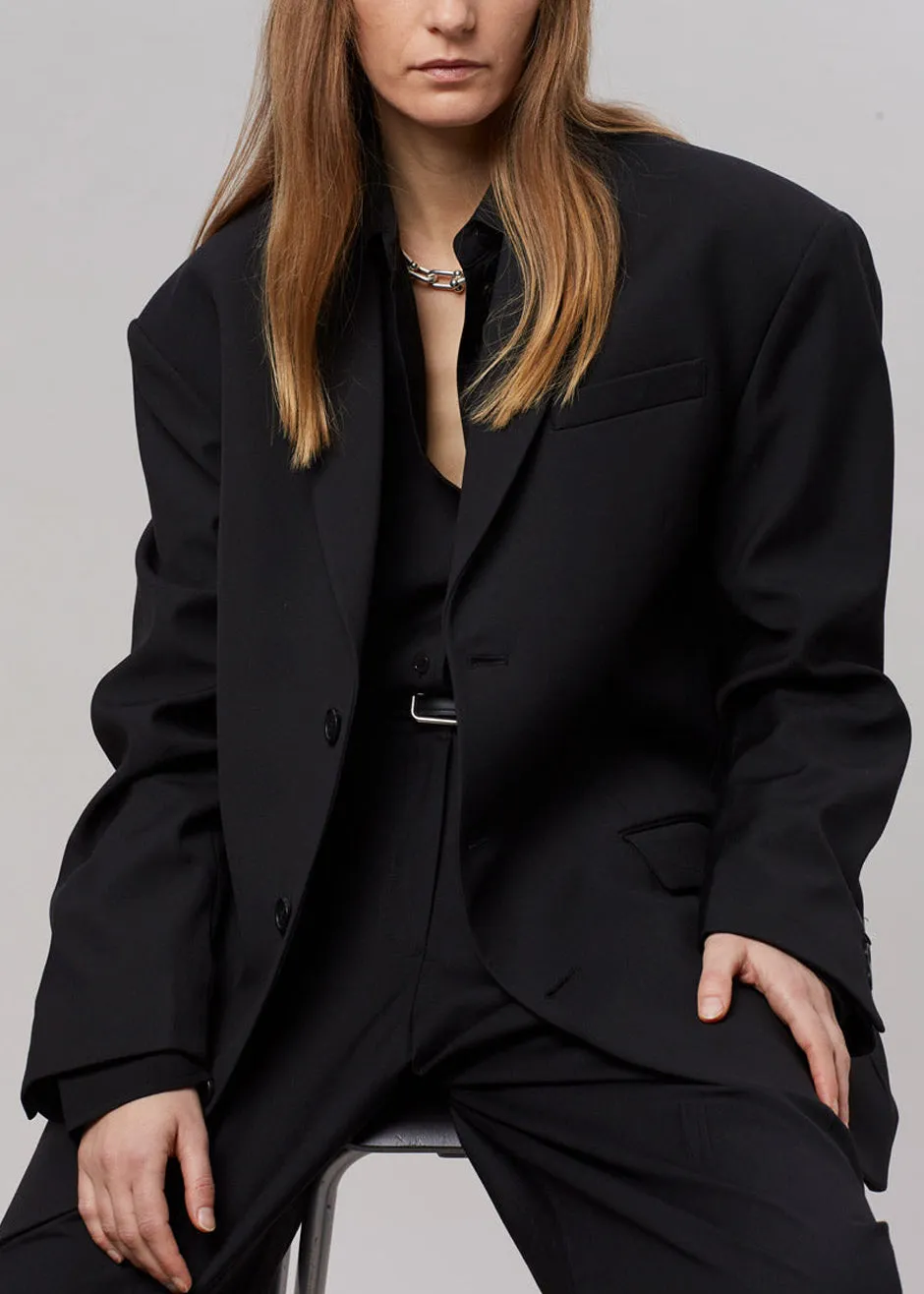Gelso Oversized Blazer - Black sold by Frankie Shop product image thumbnail 2