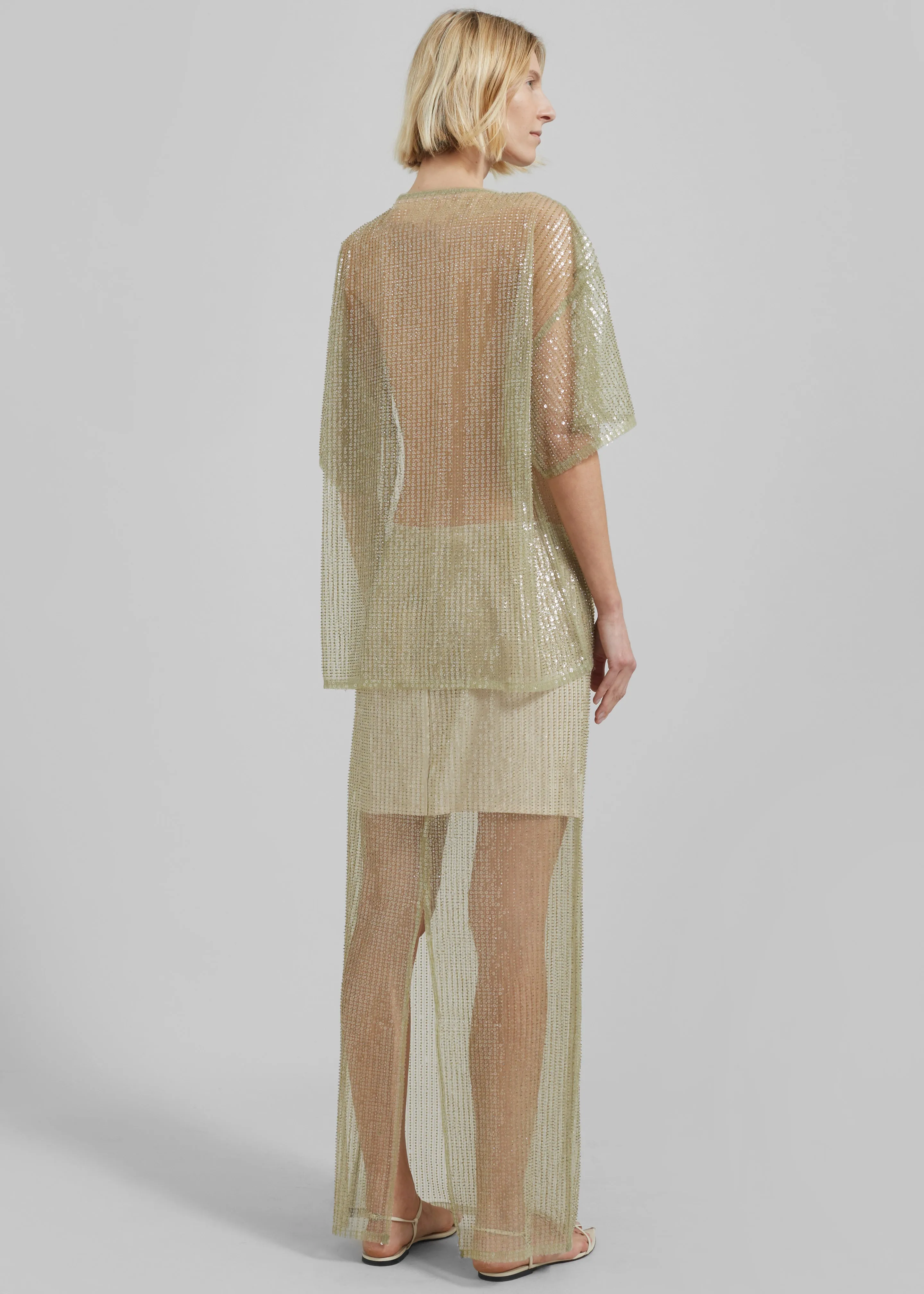 Remain Sequin Maxi Skirt - Bog sold by Frankie Shop product image thumbnail 5