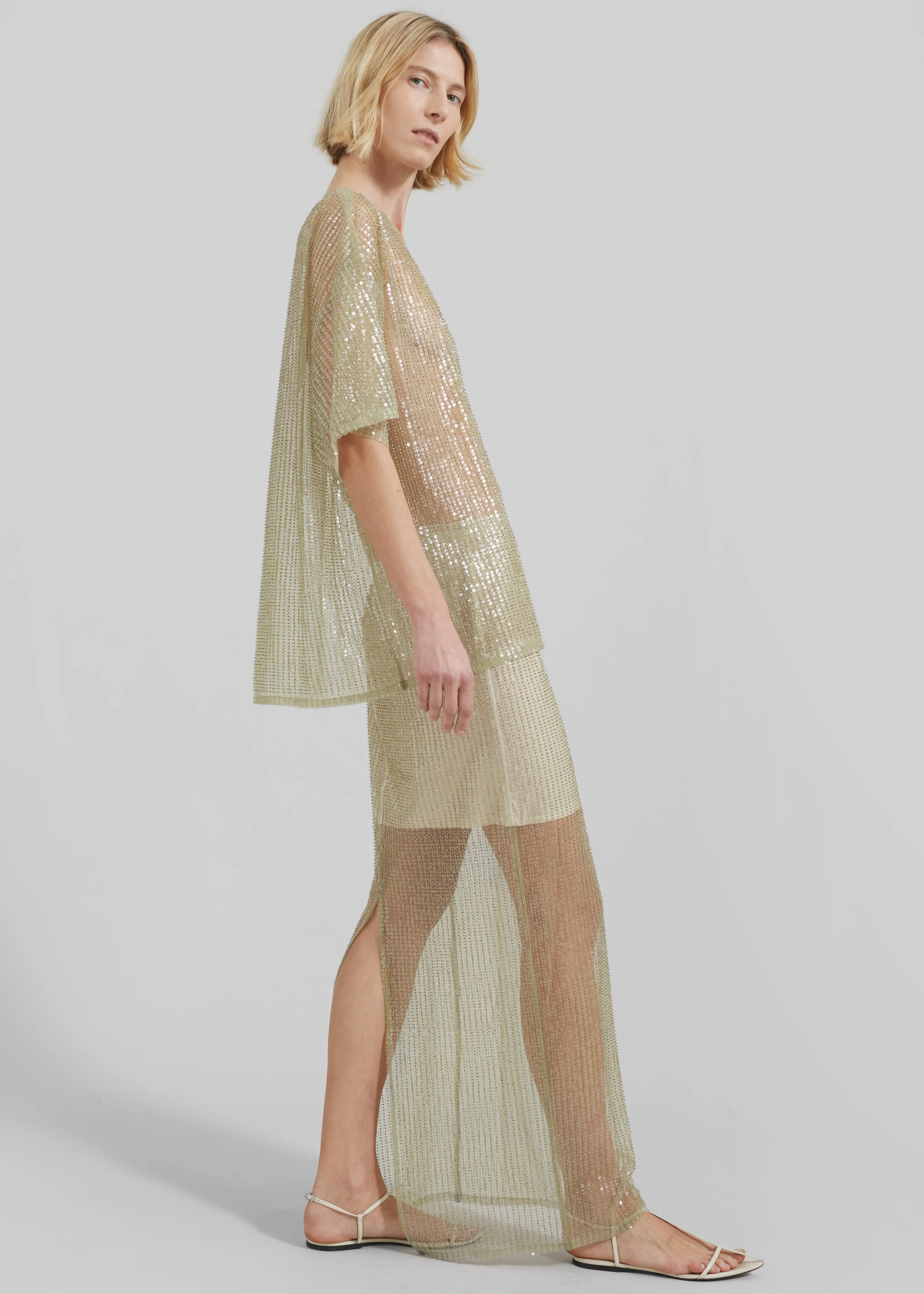 Remain Sequin Maxi Skirt - Bog sold by Frankie Shop product image thumbnail 2