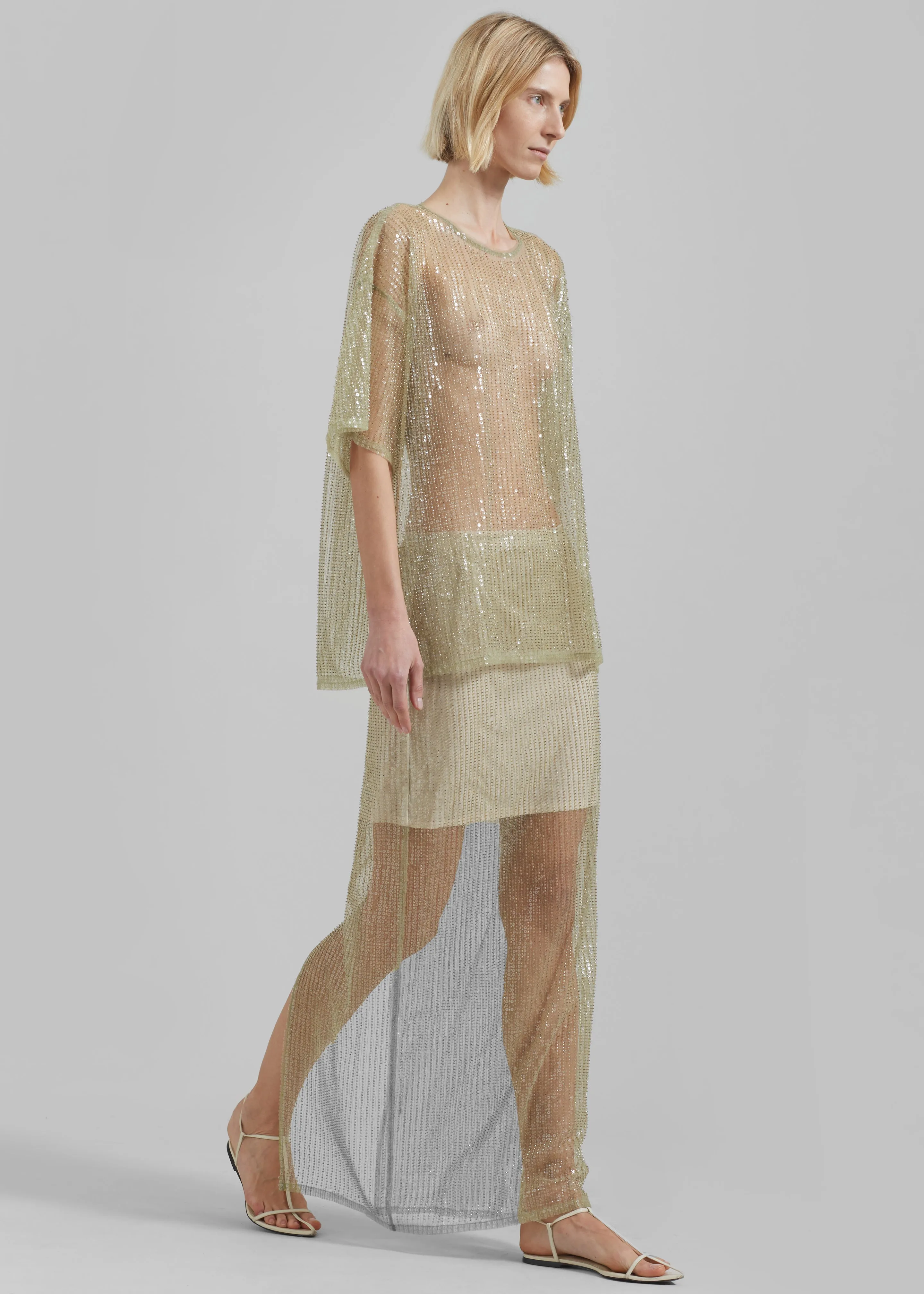 Remain Sequin Maxi Skirt - Bog sold by Frankie Shop product image thumbnail 4