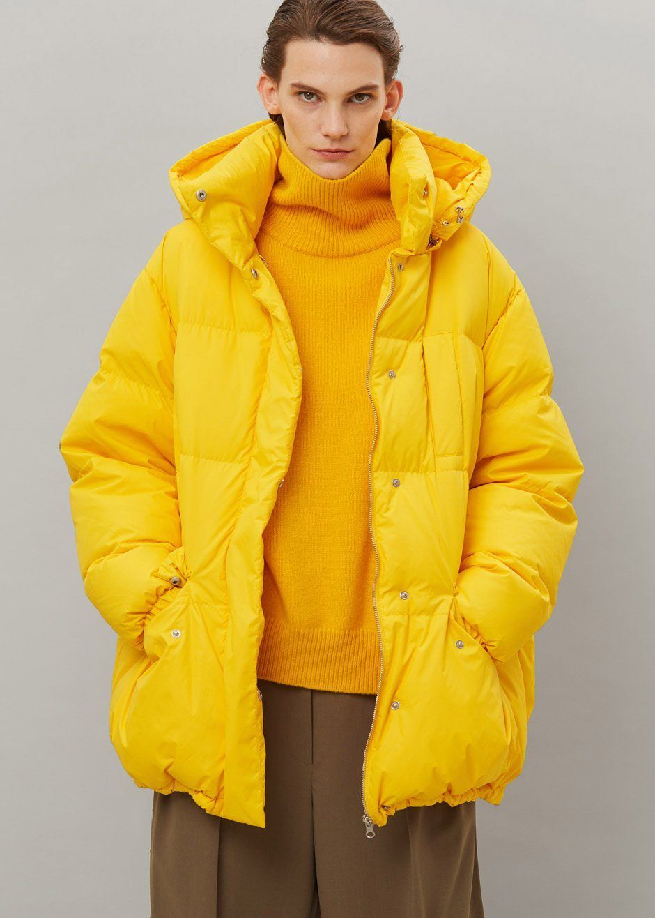 Tignes Recycled Long Puffer - Marigold sold by Frankie Shop product image thumbnail 2
