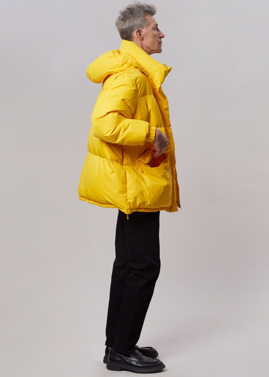 Tignes Recycled Long Puffer - Marigold sold by Frankie Shop product image thumbnail 12