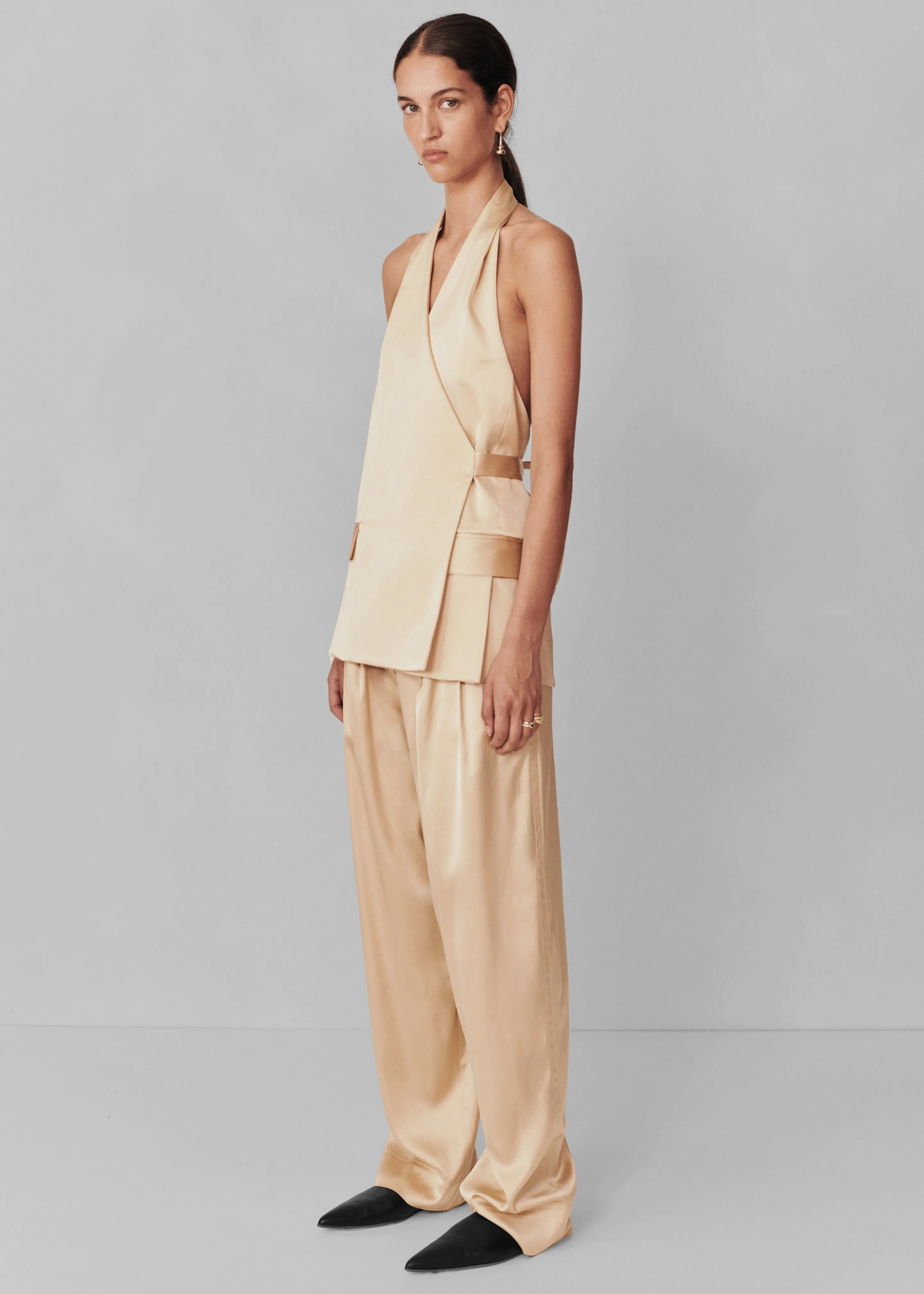 Esse Studios Lumiere Tailored Trousers - Golden Citrine sold by Frankie Shop product image thumbnail 3