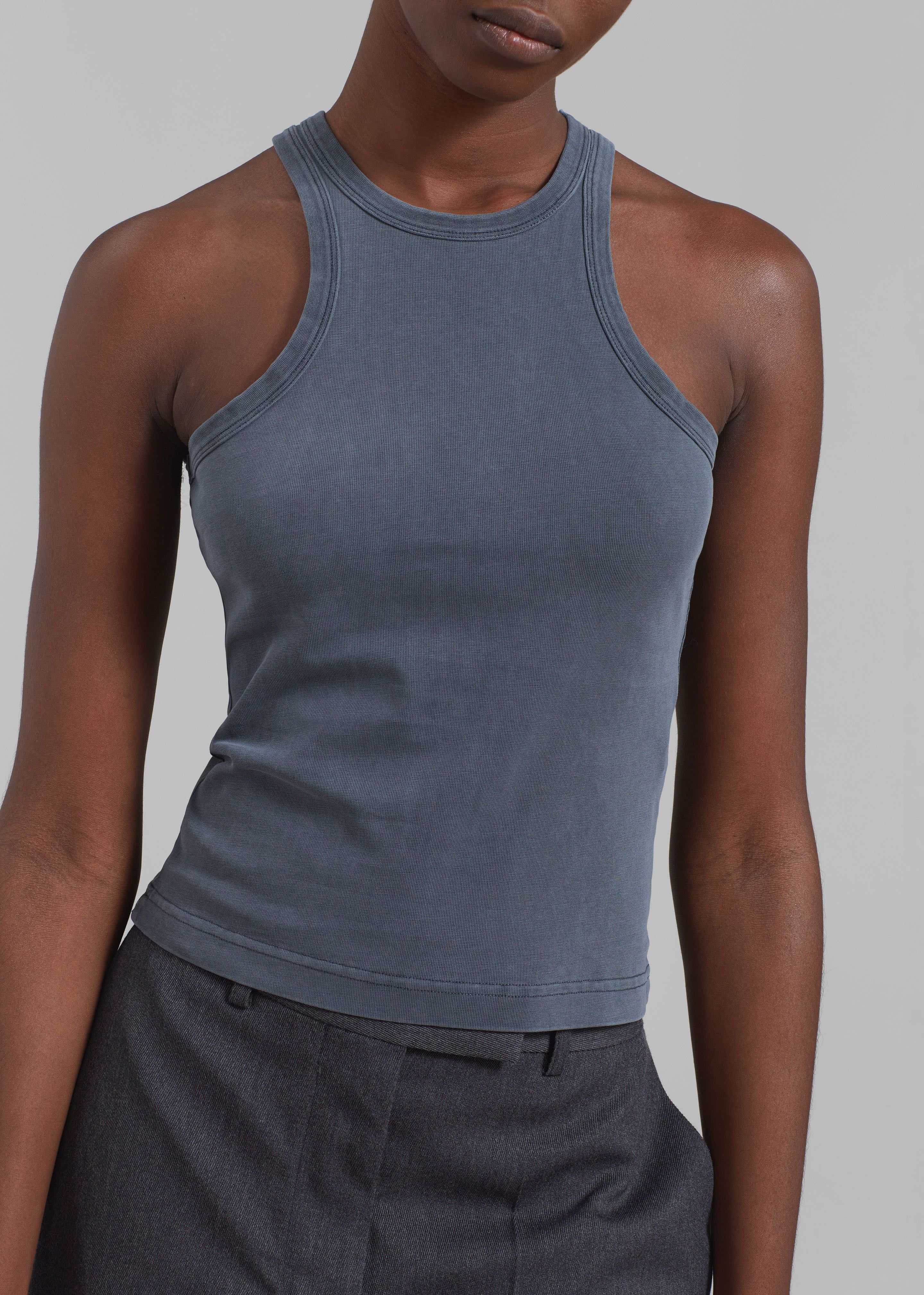 Samsøe Samsøe Helene Tank Top - Iron Gate sold by Frankie Shop product image thumbnail 3
