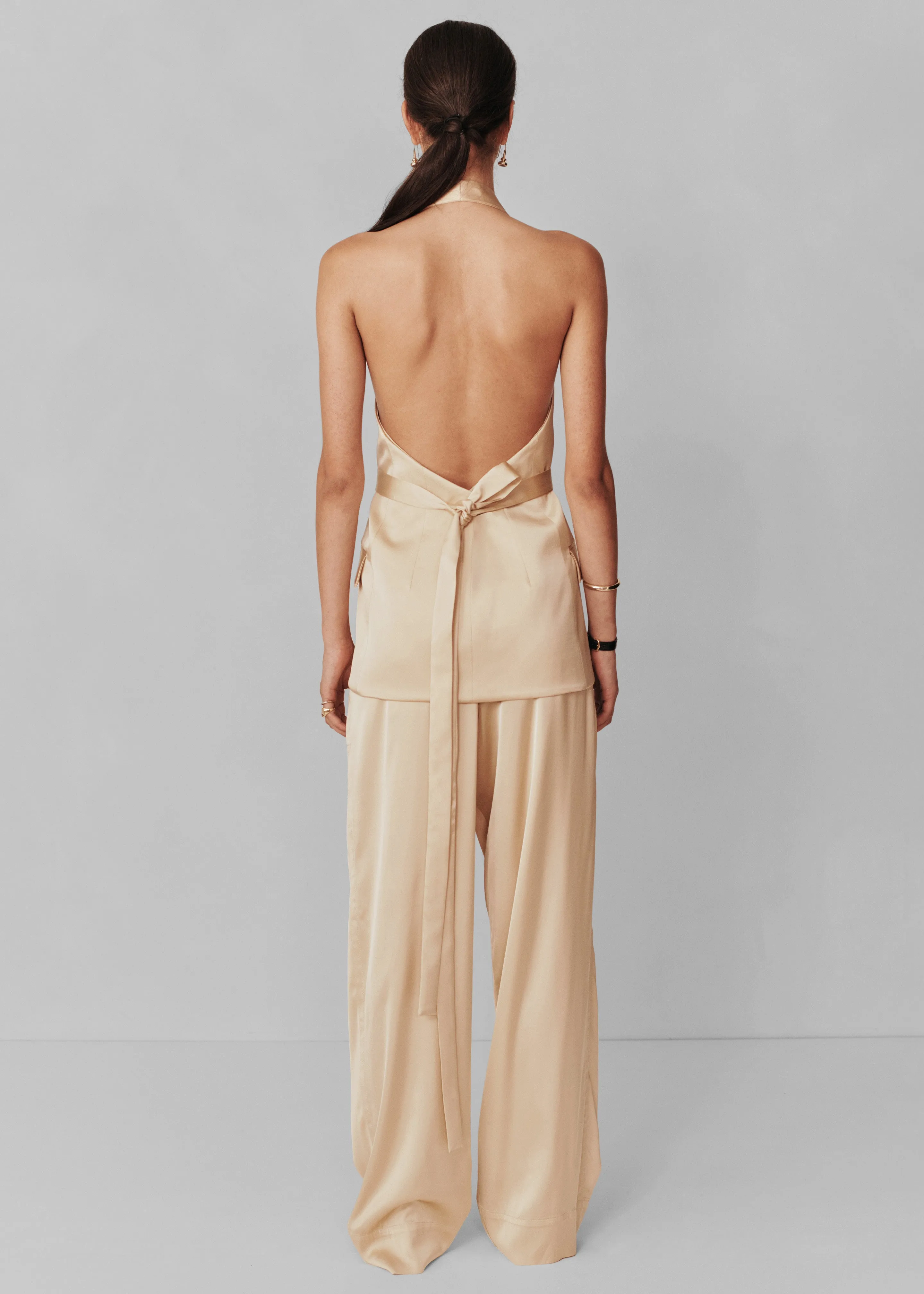 Esse Studios Lumiere Tailored Trousers - Golden Citrine sold by Frankie Shop product image thumbnail 4