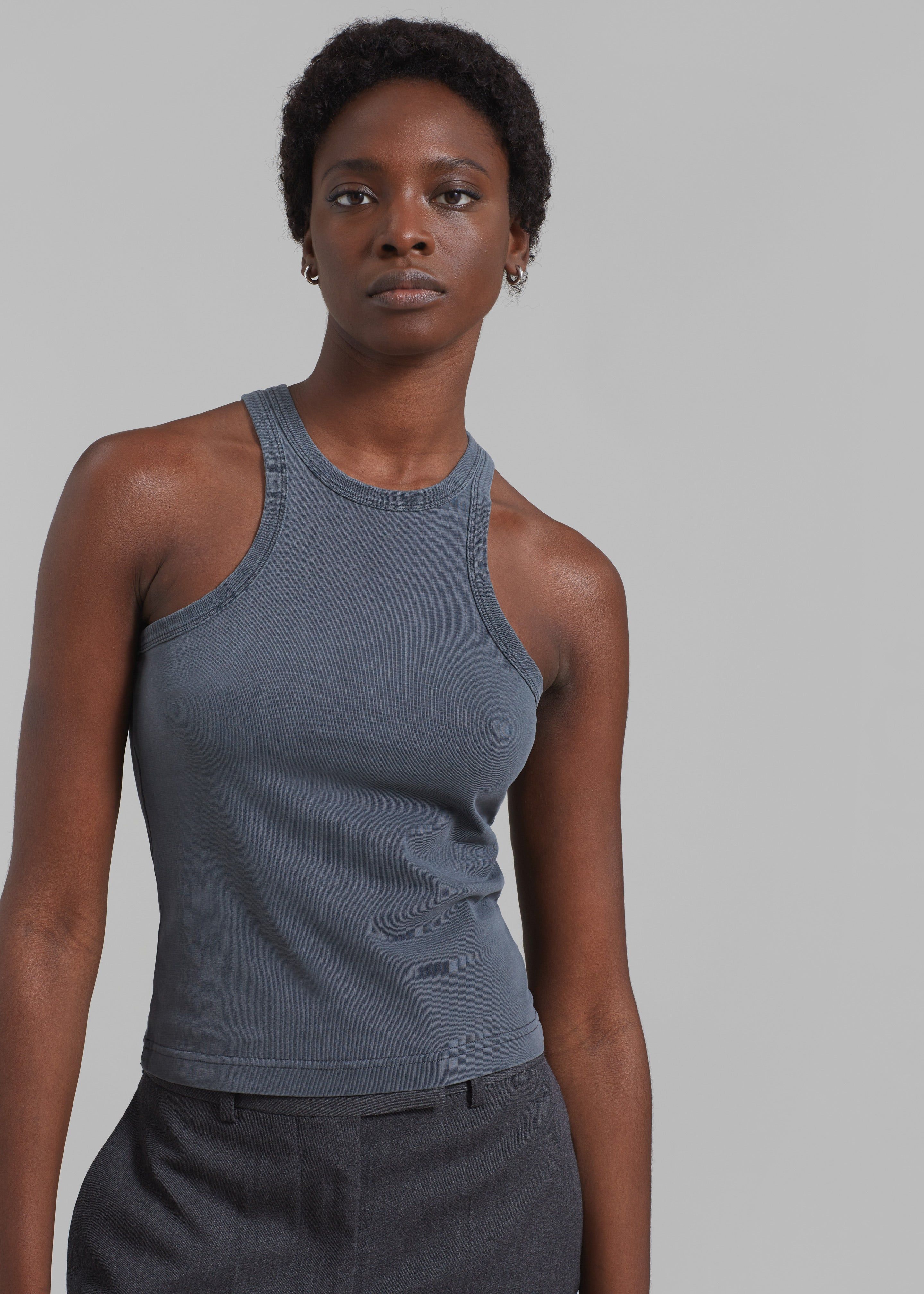 Samsøe Samsøe Helene Tank Top - Iron Gate sold by Frankie Shop product image thumbnail 2