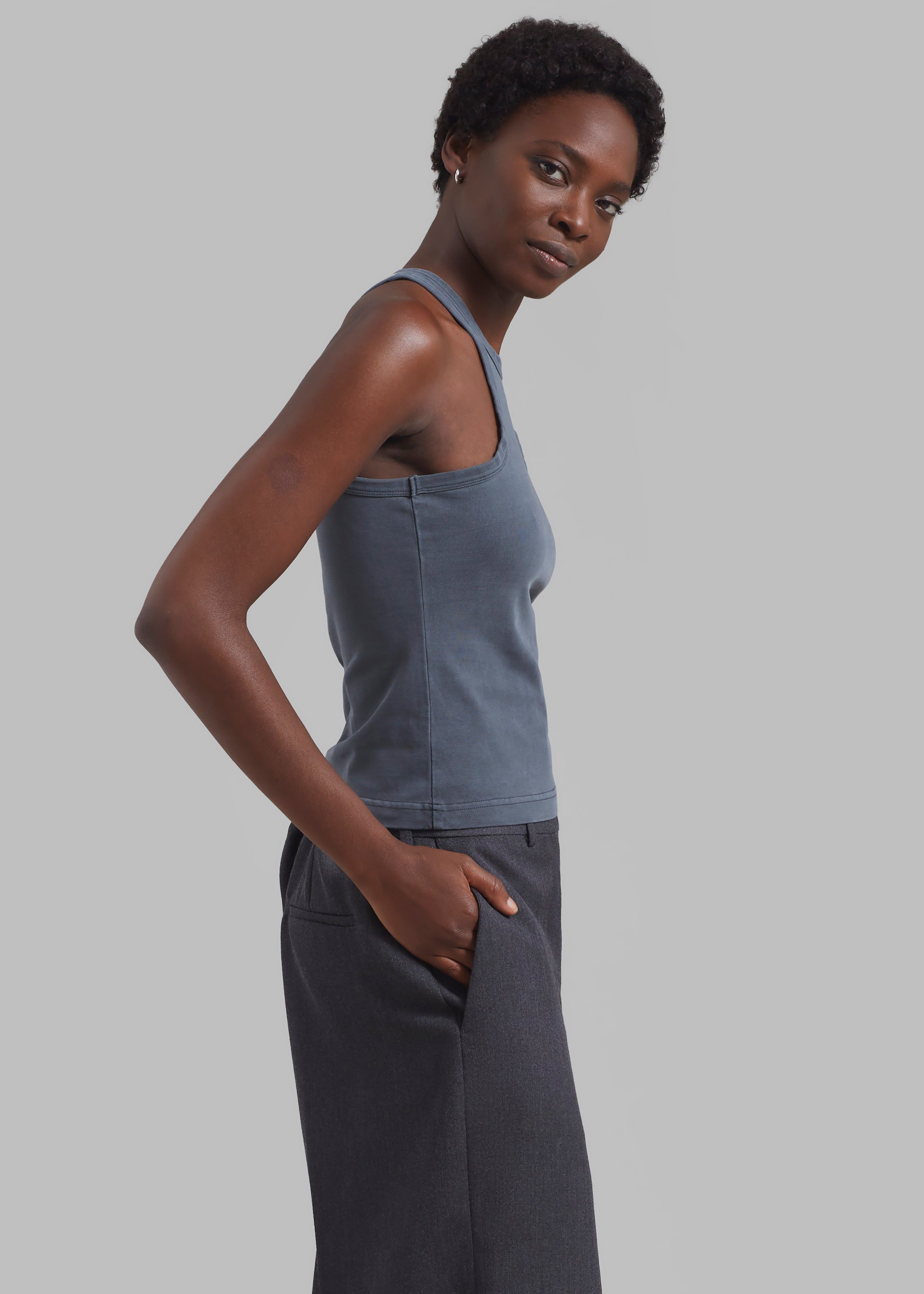 Samsøe Samsøe Helene Tank Top - Iron Gate sold by Frankie Shop product image thumbnail 4