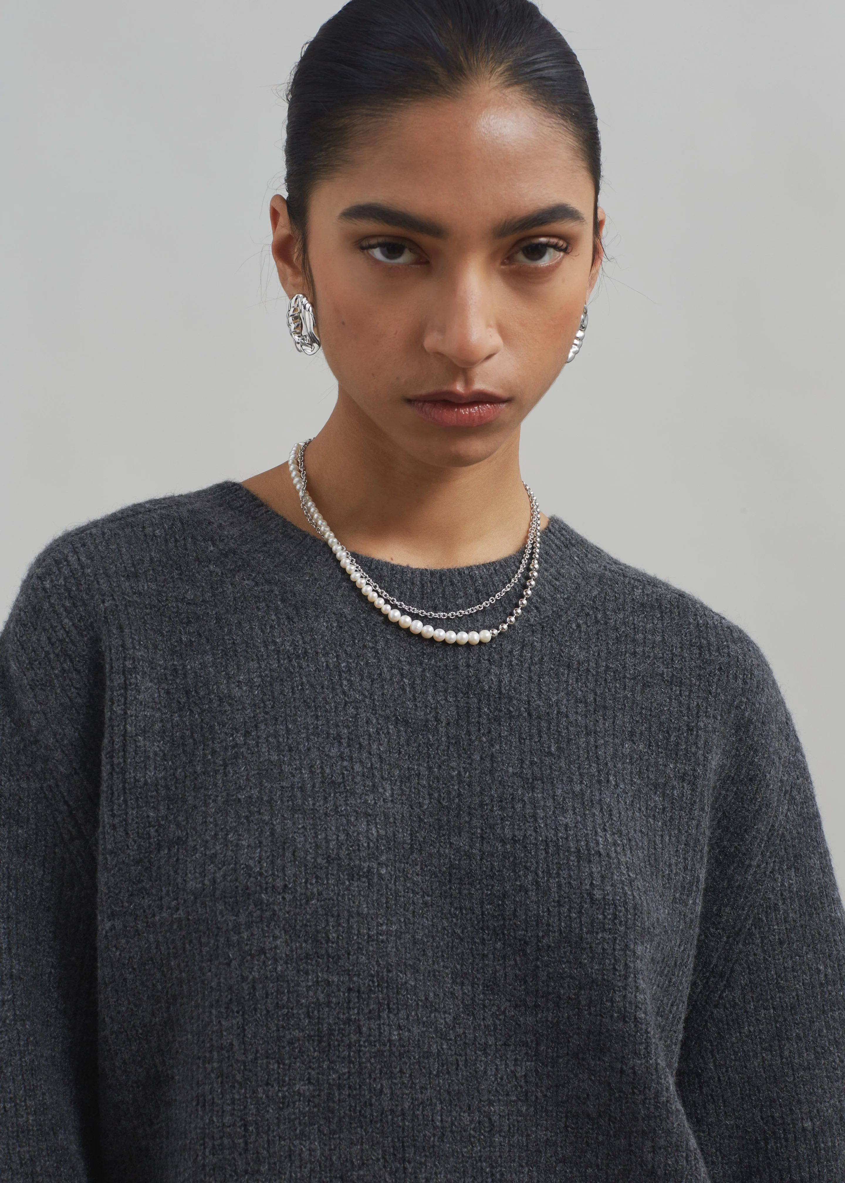 Emory Sweater - Charcoal sold by Frankie Shop product image thumbnail 5