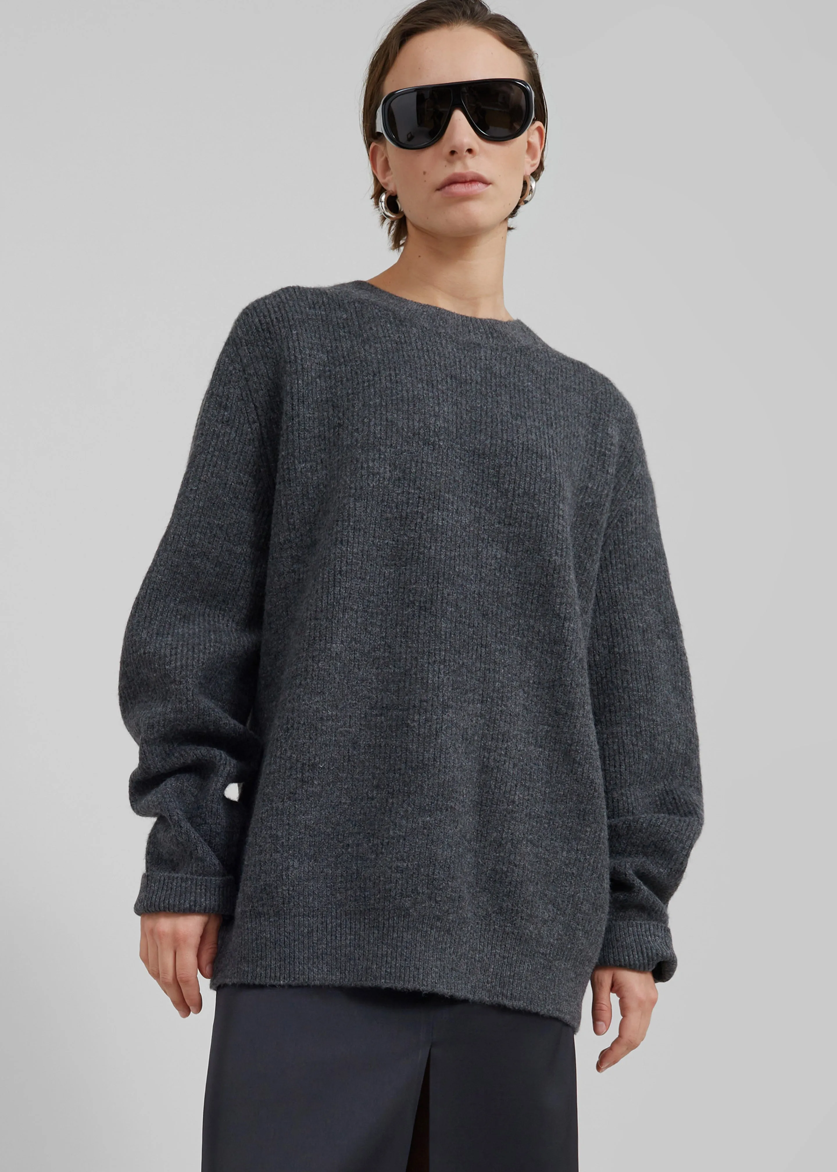 Emory Sweater - Charcoal sold by Frankie Shop product image thumbnail 2