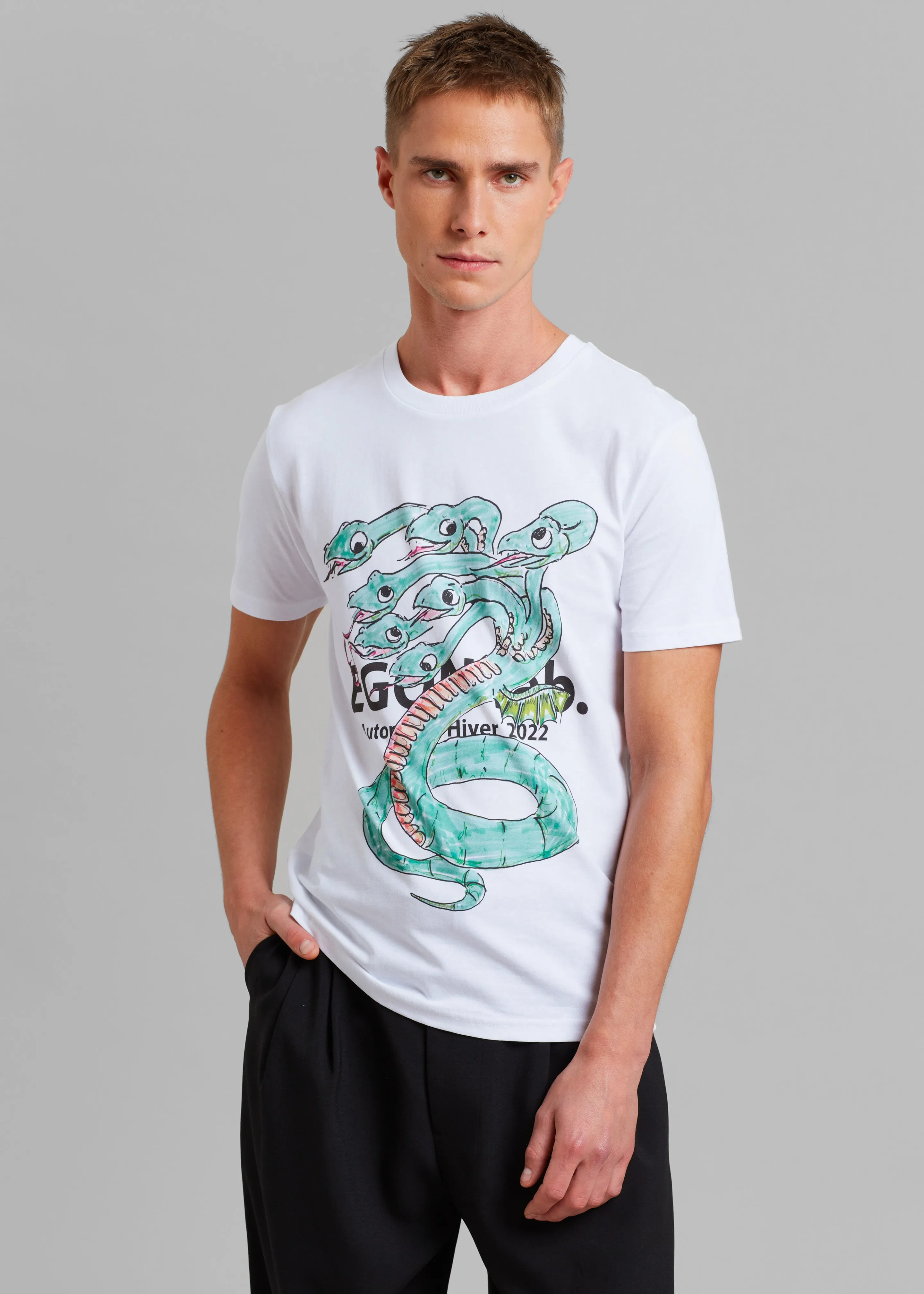 EGONLab Mascot T-Shirt - White sold by Frankie Shop product image thumbnail 2